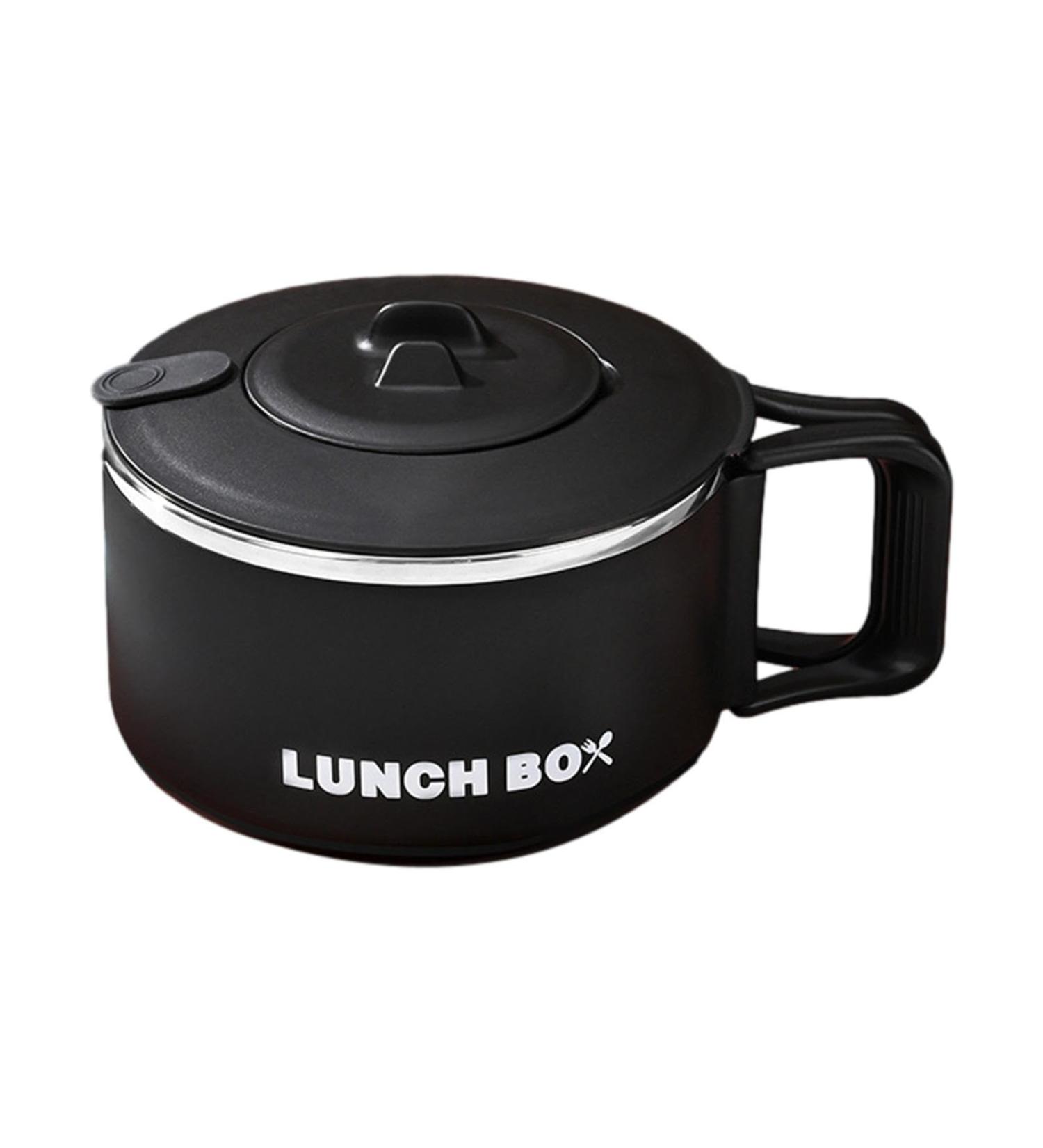 CENMOO Noodle Bowl Ramen Bowl 1200ml Ramen Kitchen Noodle Bowl with Lid Ram Bowl with Handle for Microwave Portable Soup Bowl Lunch Box for - Buy Online on GoSupps.com