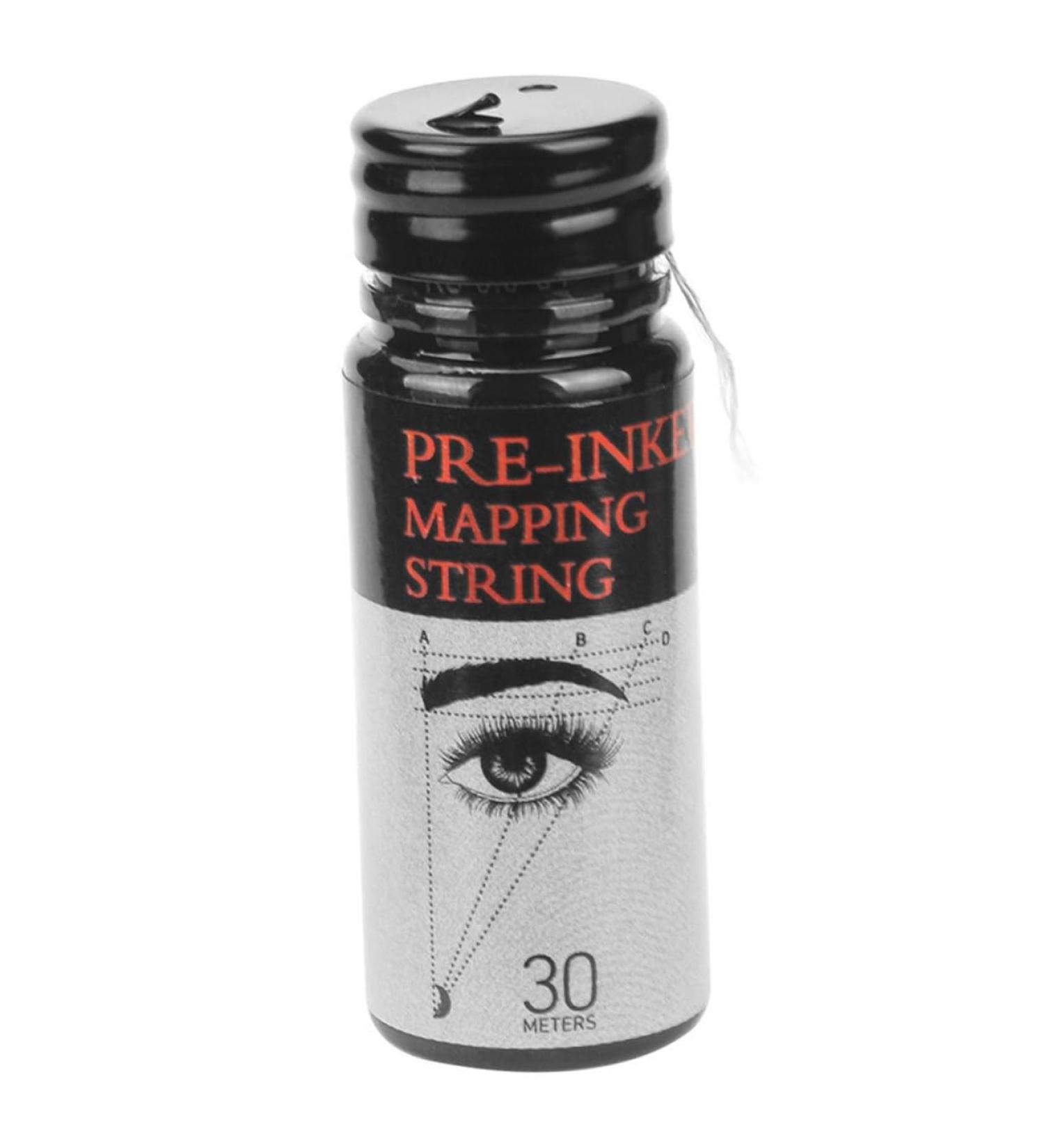 Beavorty Eyebrow Ink Black Line Eyebrow Microblading Ruler Eyebrow Mark Ruler Eyebrow Trimming Orthotics - Buy Online on GoSupps.com