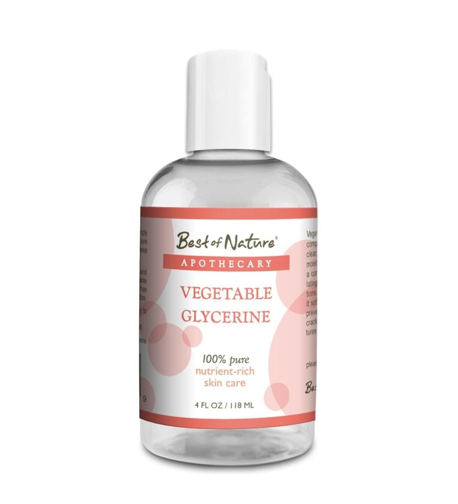 Best of Nature Vegetable Glycerine Natural Moisturizer (4 Ounce)