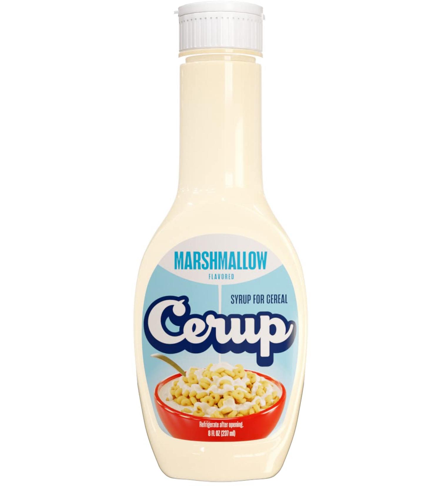 Marshmallow Flavored Cerup Syrup for Cereal - Fun and Tasty Breakfast Idea for Kids and Adults - Various Flavors Available - Buy Online on GoSupps.com