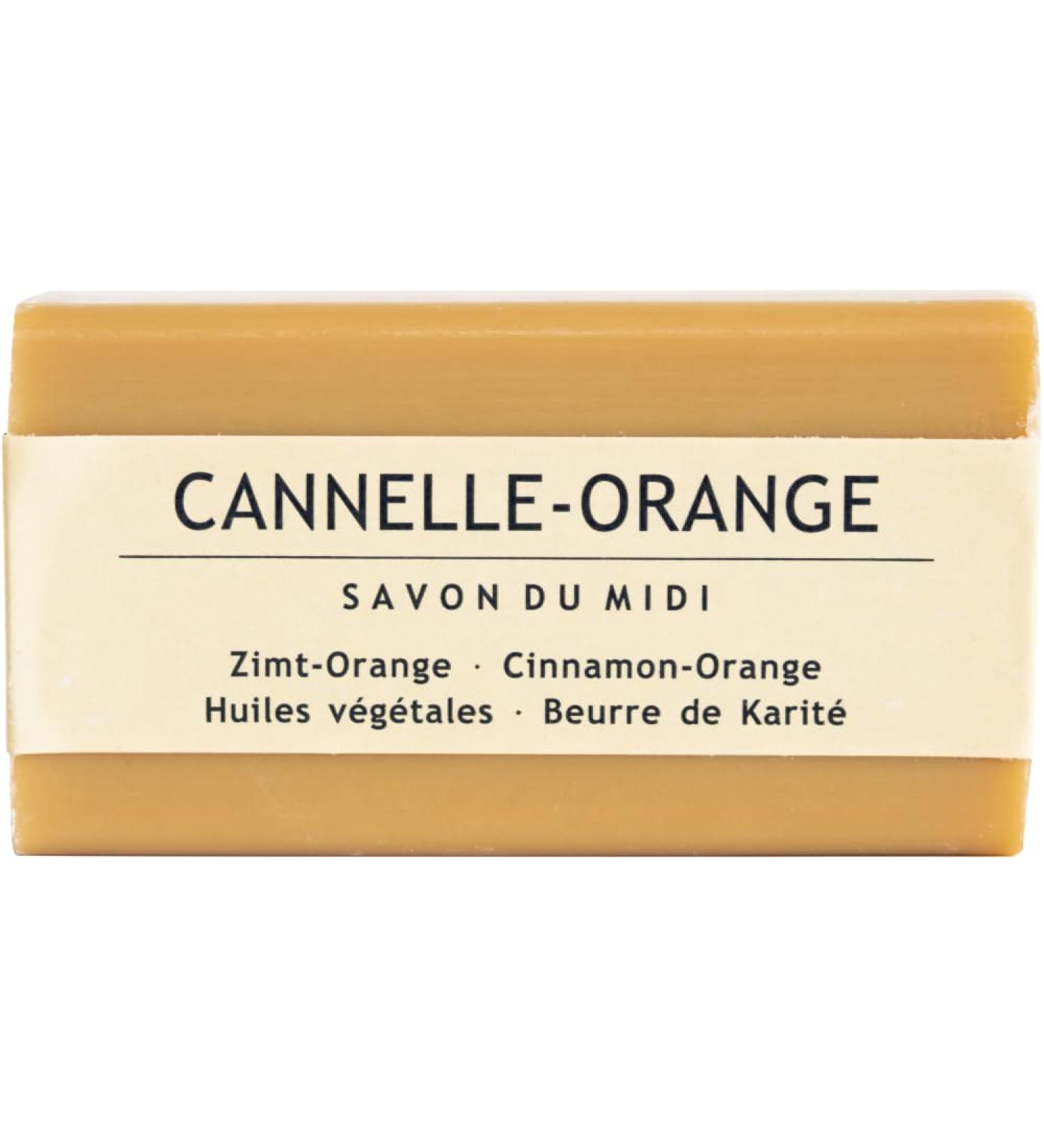Savon du Midi Savon du midi Shea Butter Soap Orange Cinnamon 100g (6 x 100g)