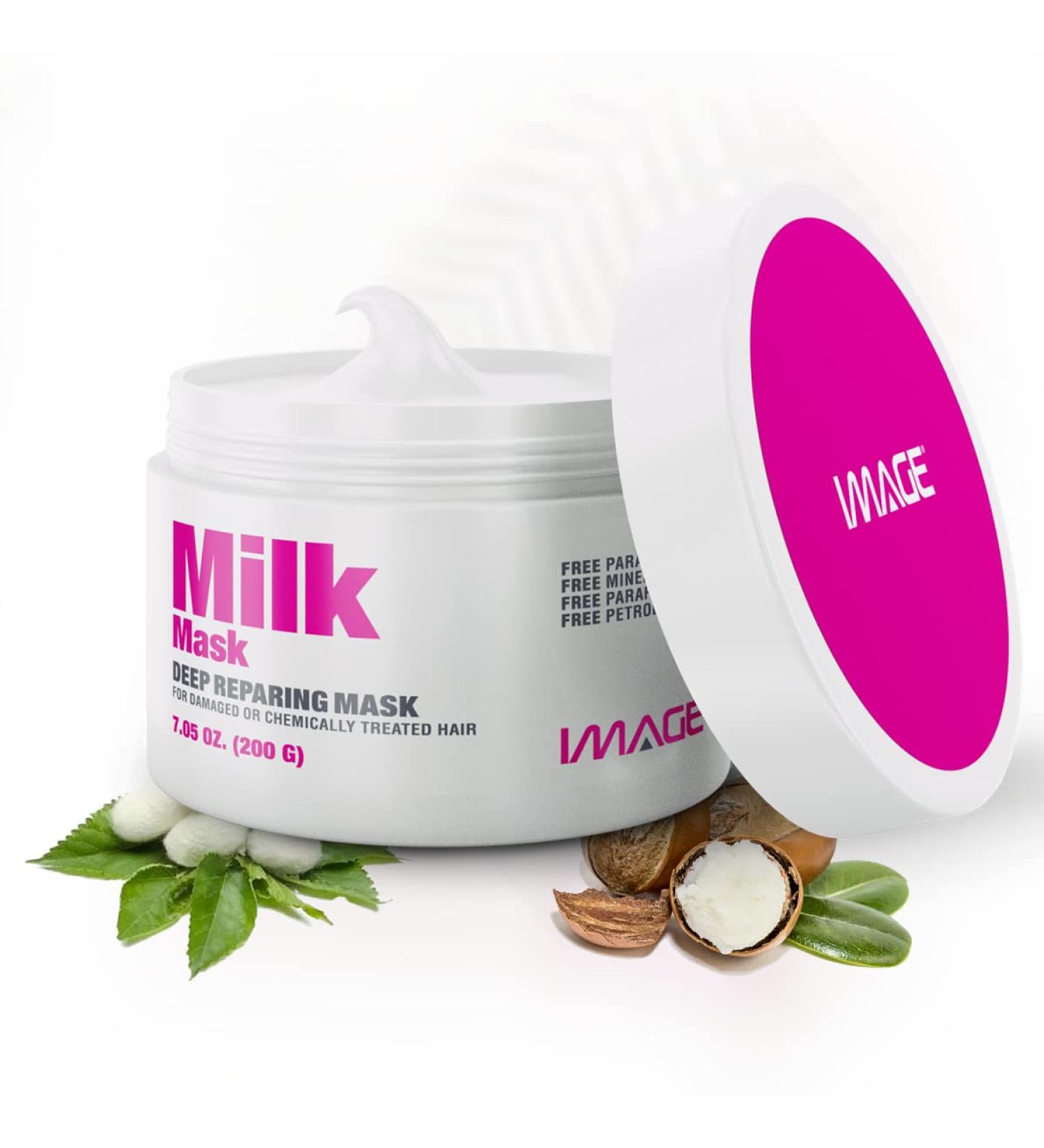 Milk Keratin Hair Treatment Mask - Moisturizing & Nourishing for Damaged Hair - Prevents Split Ends & Breakage - 7.05 oz - Buy Online on GoSupps.com