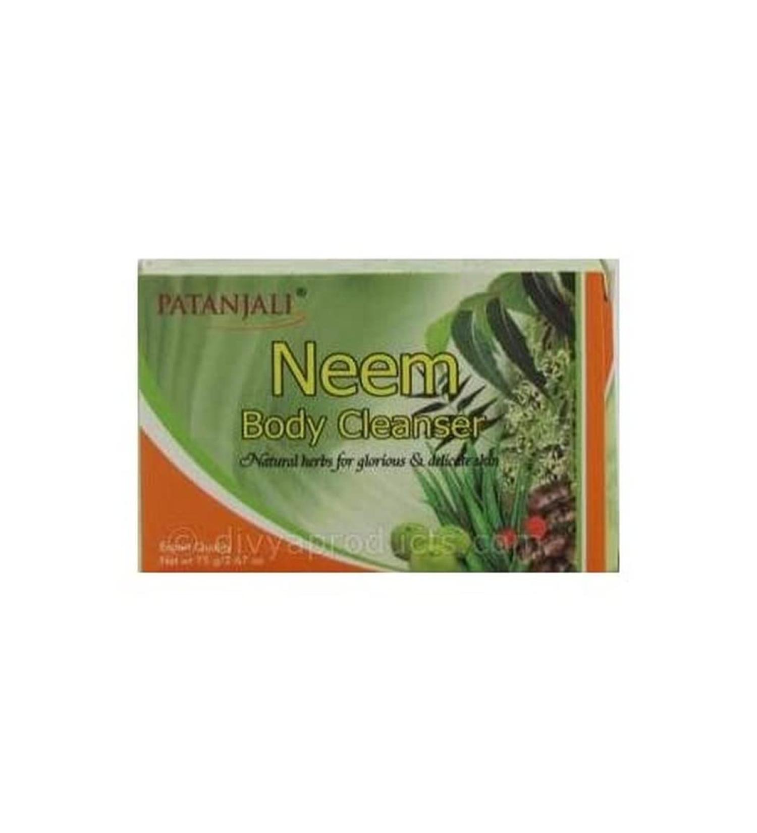 patanjali Neem Body Cleanser - Purifying with Neem - Travel-Ready Size - 2.6 oz