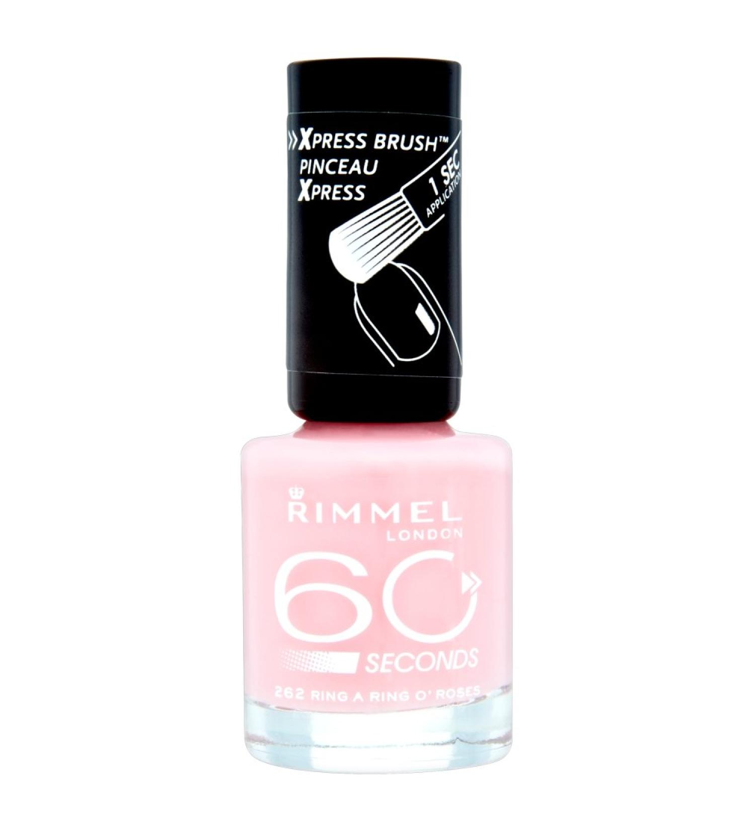 Rimmel 60 Seconds Nail Polish Ring A Ring O Roses Ring a ring o roses 8 ml (Pack of 1)