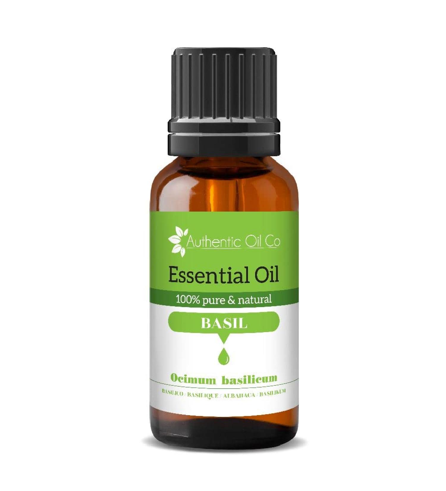 Pure and Natural Basil Essential Oil 10ml 10 ml (Pack of 1)