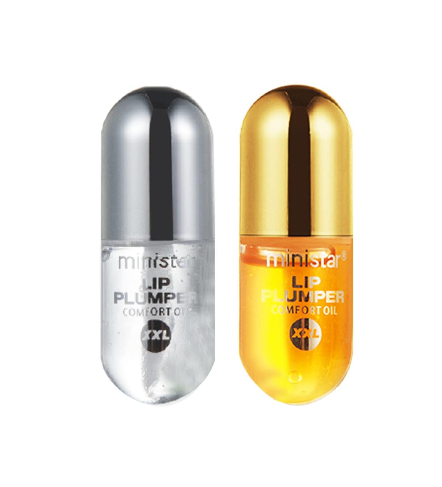 GL-Turelifes Lip Plumper Kit - Ginger Mint Lip Balm & Gloss for Extreme Volume Hydrated & Moisturized Lips Remove Dryness Folds - International Shipping - Buy Online on GoSupps.com