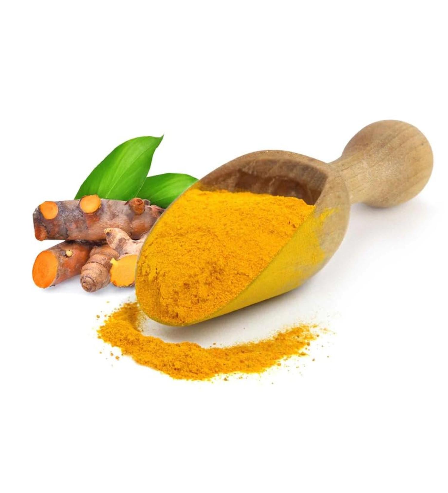 Turmeric powder high-quality turmeric powder authentic Indian spice for golden milk turmeric latte and paste high curcumin content of trustworthy source (200 g)