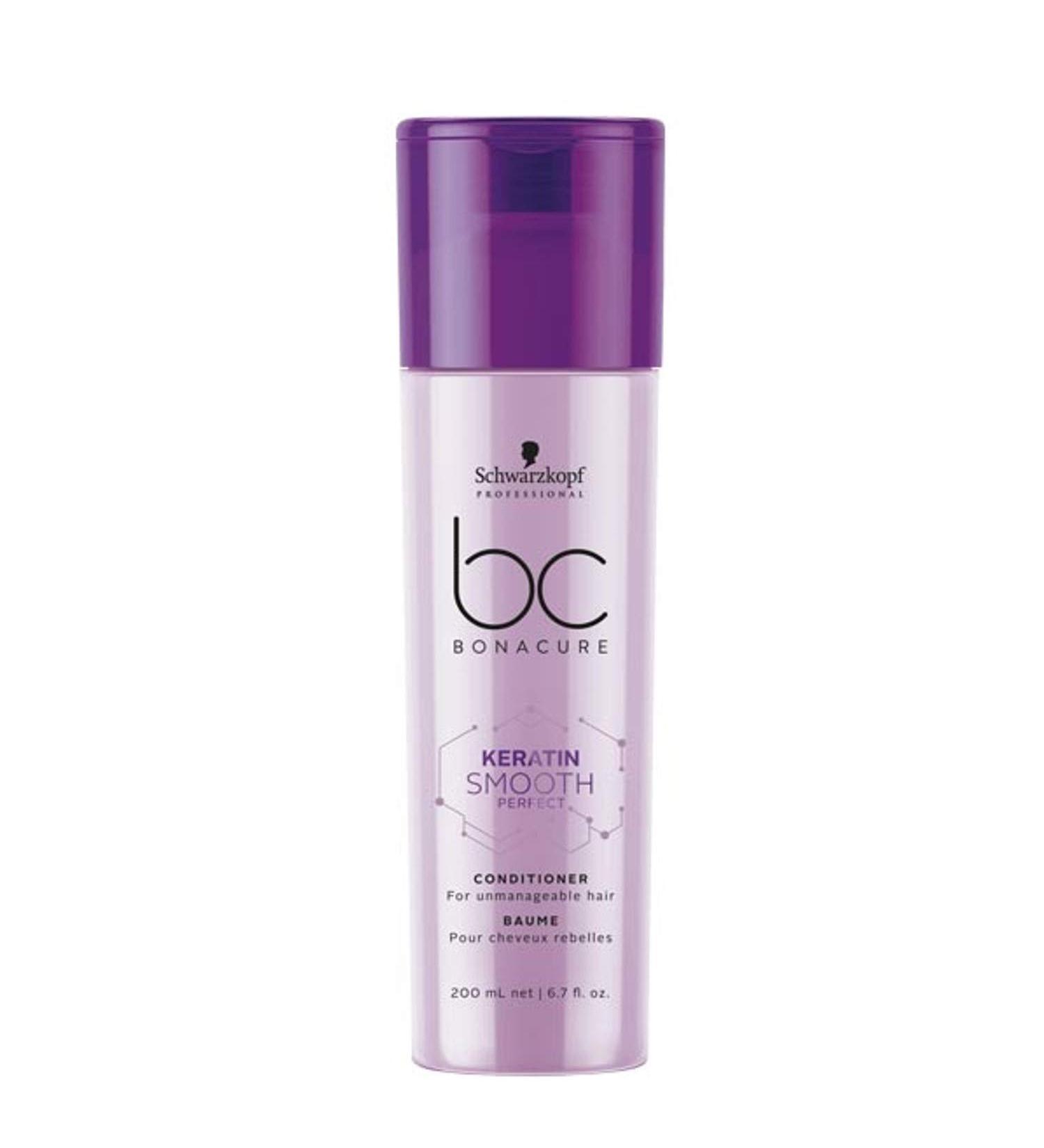 Schwarzkopf BC Keratin Smooth Perfect Conditioner 200ml - Best for Silky Hair | International Shipping Available - Buy Online on GoSupps.com