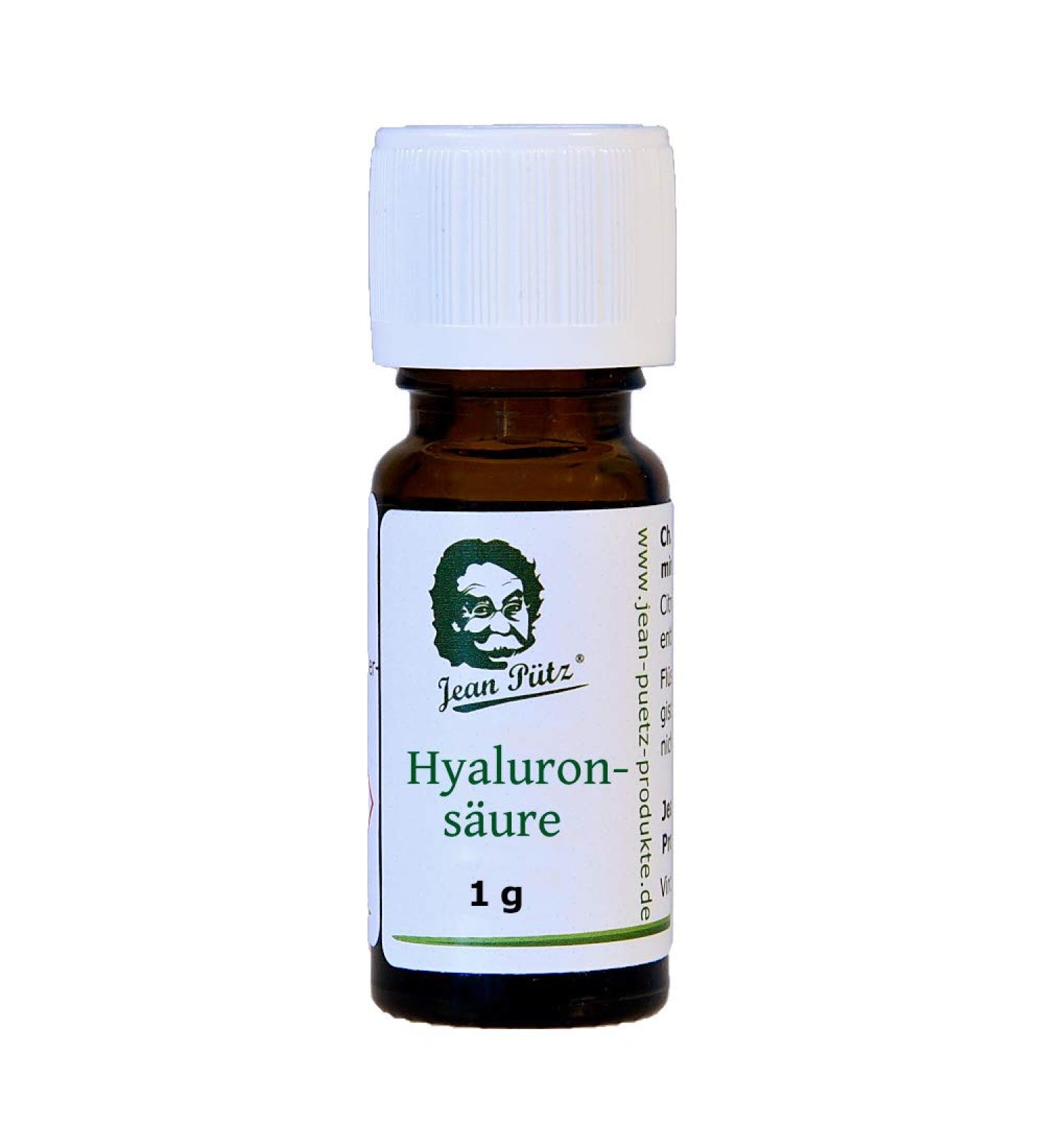Jean P tz Original Hyaluronic Acid 1 gr moisturizing active ingredient for the production of hyaluronic gels