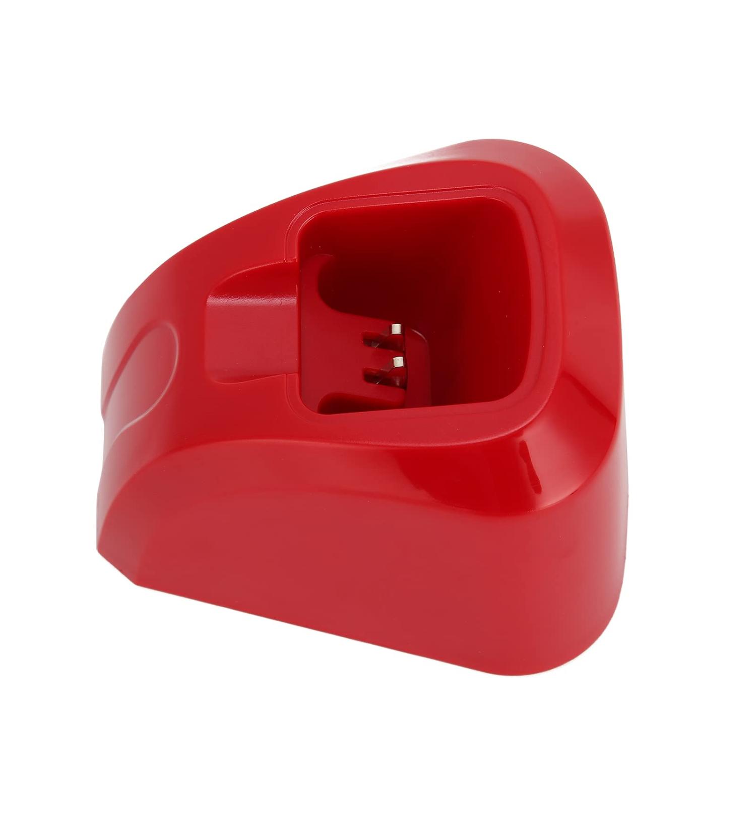 Charger for electrical razor electrical hair clipper charging rack loading station load space replacement accessories suitable for choosing electrical hair clipper (red)
