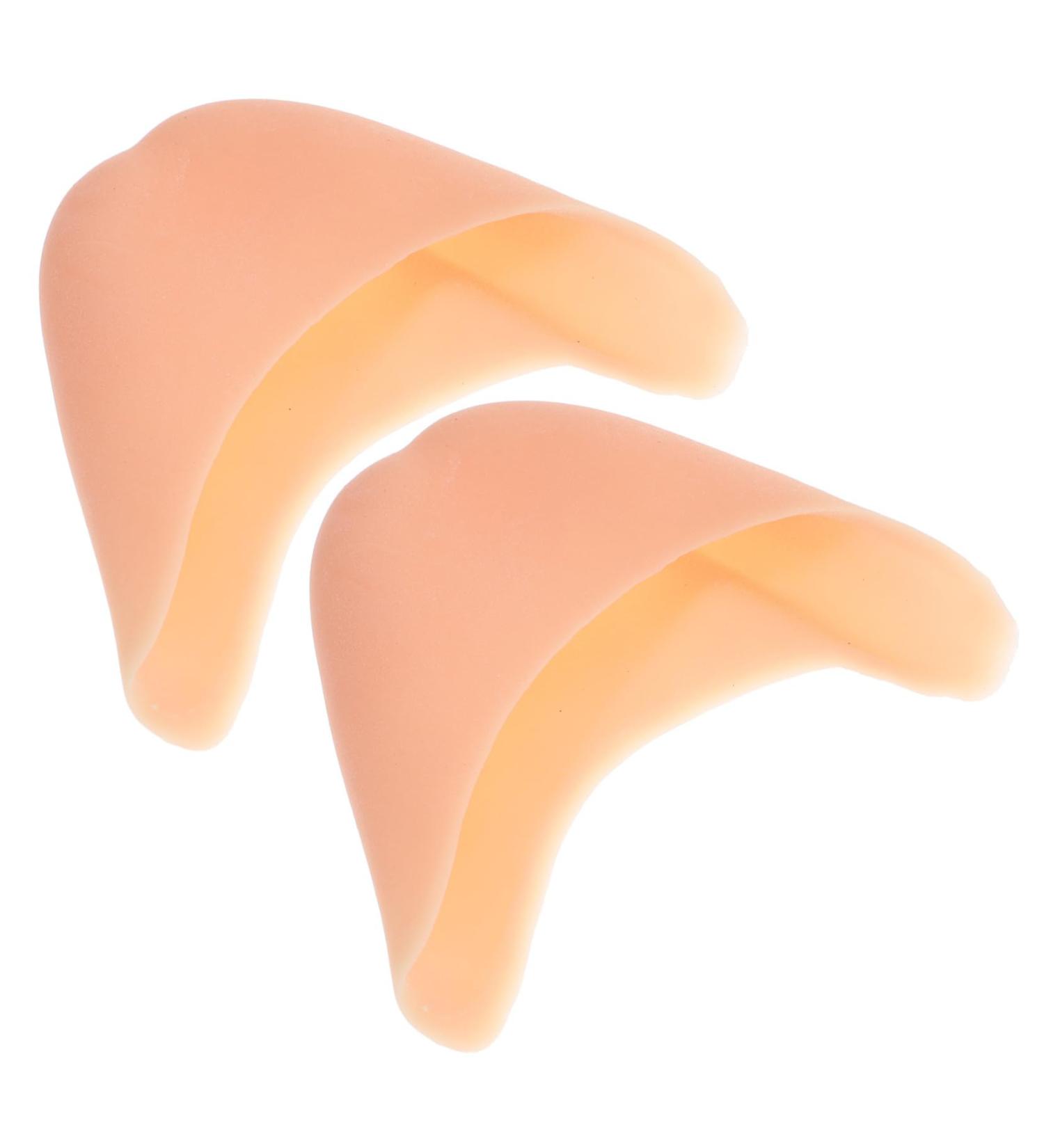 Silicone Gel Toe Pads Pair for High Heel Protectors - Toe Caps for Ballet Shoes & Boots - Buy Online on GoSupps.com