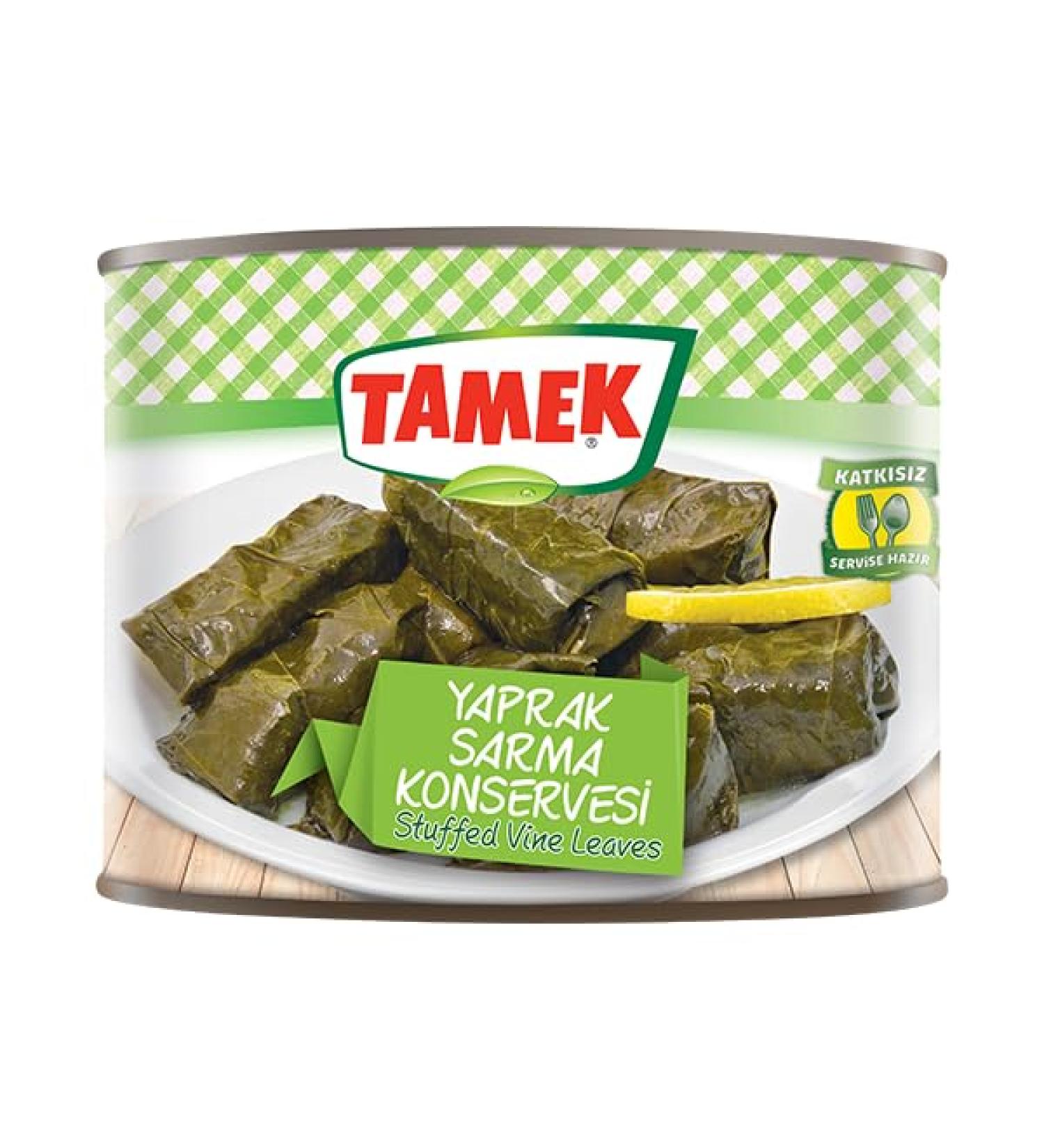 Tamek Stuffed Vine Leaves Yaprak Sarma 12x400g - Buy Online on GoSupps.com