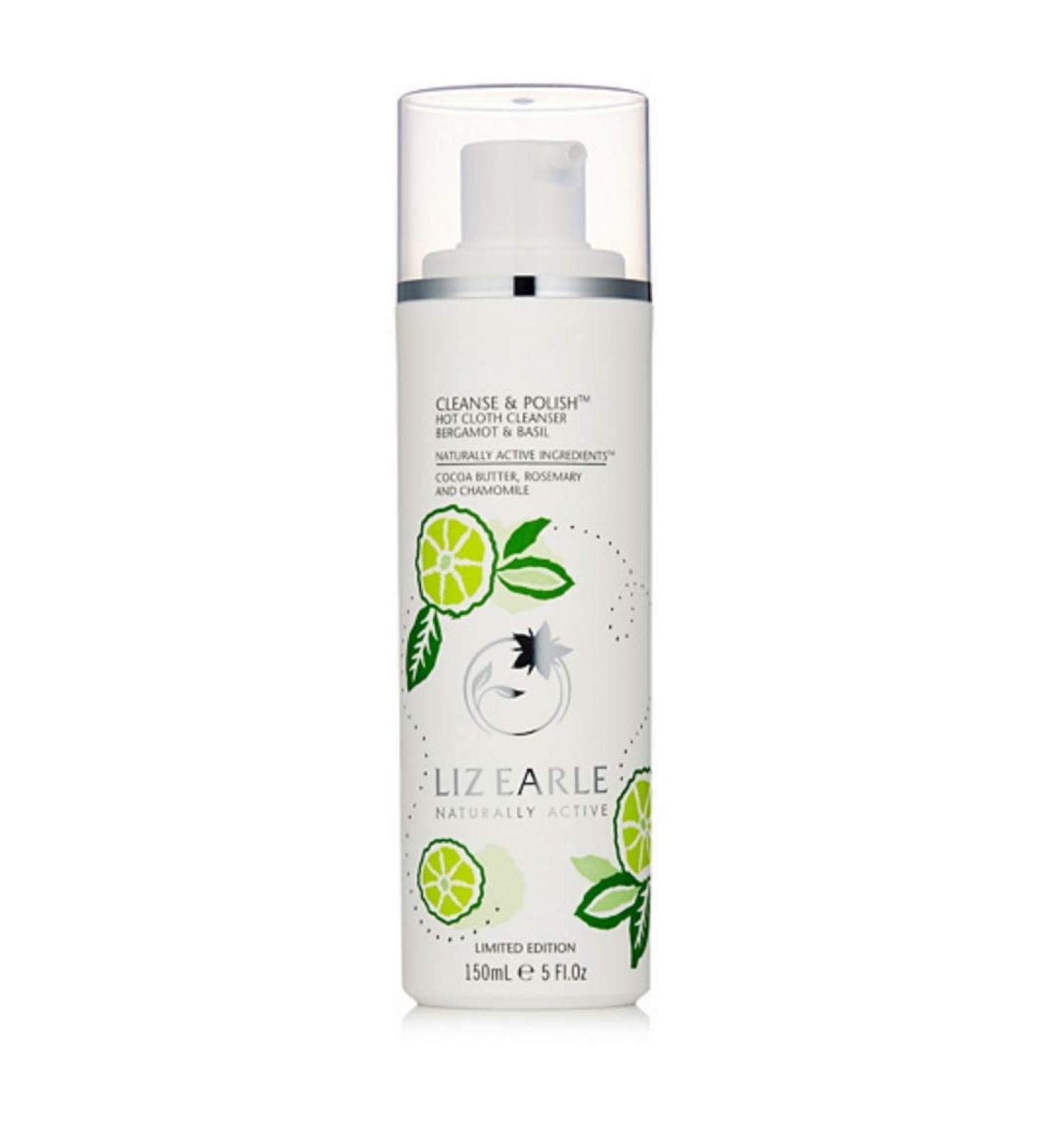 LIZ EARLE Cleanse & Polish Hot Cloth Cleanser BERGAMOT & BASIL 150ml