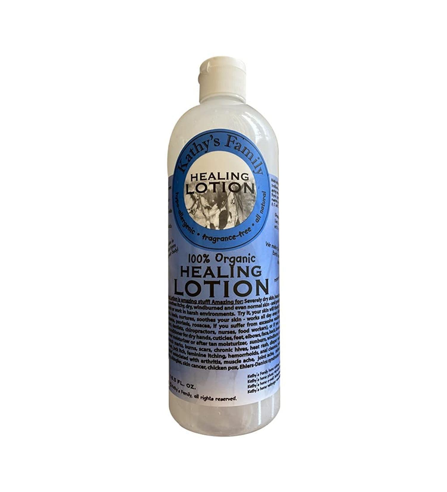 Kathy's Family Healing Lotion 16.5oz Unscented - Hydrating Moisturizer for Family - 1 Pack - Buy Online on GoSupps.com
