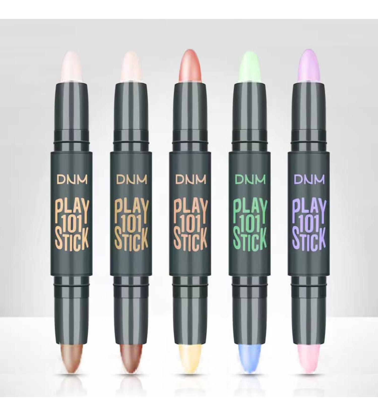 10-Color Cream Contour Pen | 2-in-1 Contouring & Color Corrector Stick | Professional Concealer for Dark Circles & Redness - Buy Online on GoSupps.com
