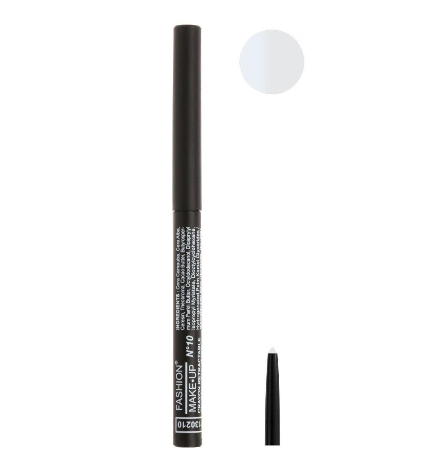 Fashion Make-Up FMU1130210 Retractable Eye Pencil No. 10 Silver