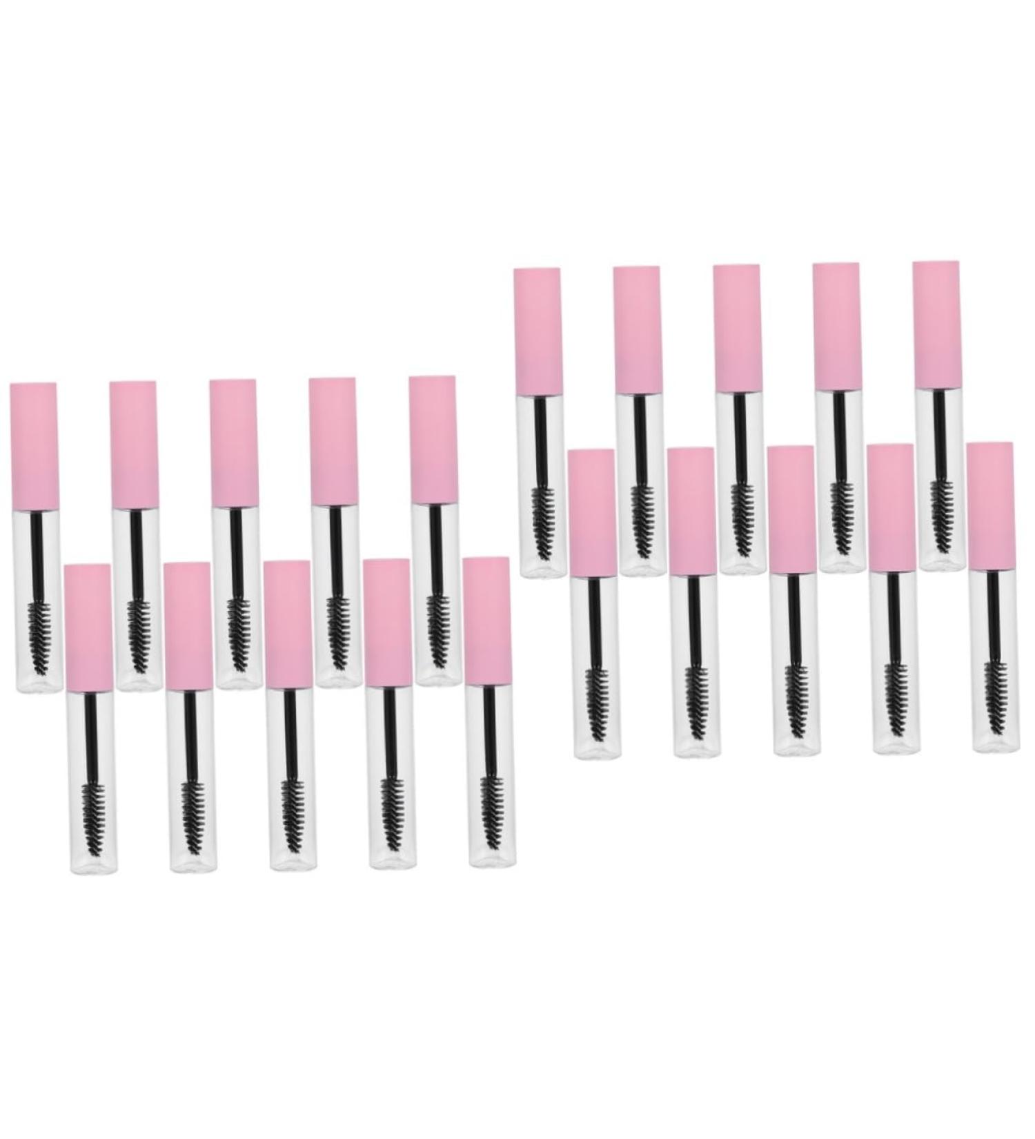 Didiseaon 30 Pcs Mascara Empty Tube Cold Pressed oil Lip Gloss Containers Lip Gloss Bottle Plastic Pink - Buy Online on GoSupps.com