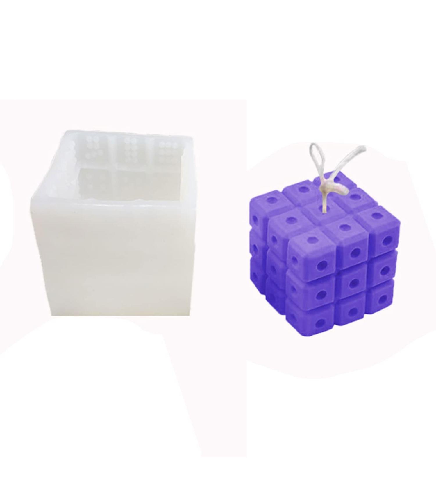 DIY Handmade Soap Making Supplies Silicone Fondant Mold Square Dice Cake Decorating Family Soap Molds Baking Gift Baking Chocolate Mold - Buy Online on GoSupps.com
