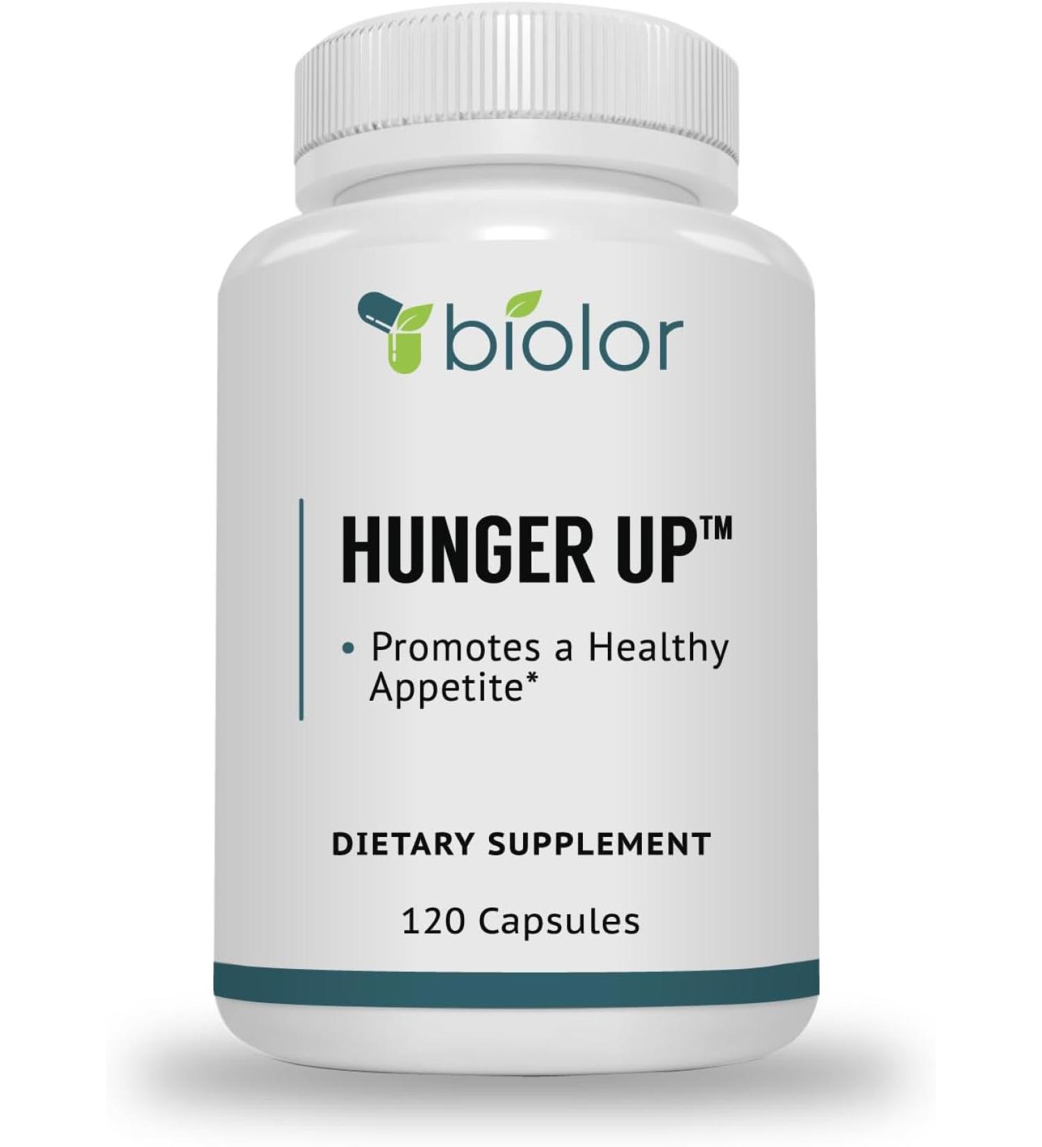 Biovy HungerUp - Appetite Stimulant for Effective Weight Gain | Fenugreek Extract | 120 Capsules - Buy Online on GoSupps.com