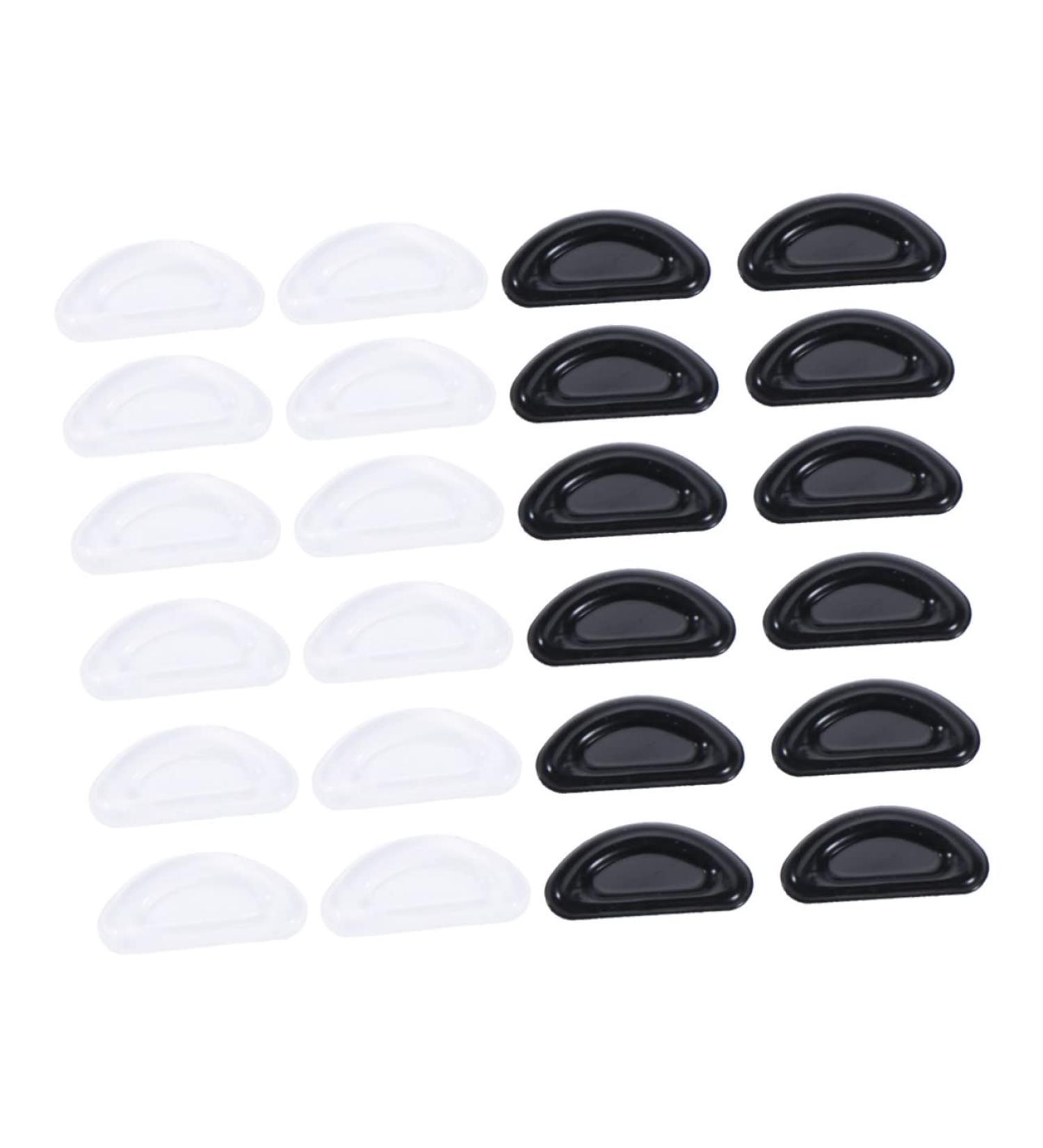 Iwowhero 12 Sets Silicone Self-Adhesive Nose Pads for Sunglasses & Glasses | Anti-Slip Protection & Repair Set - Buy Online on GoSupps.com
