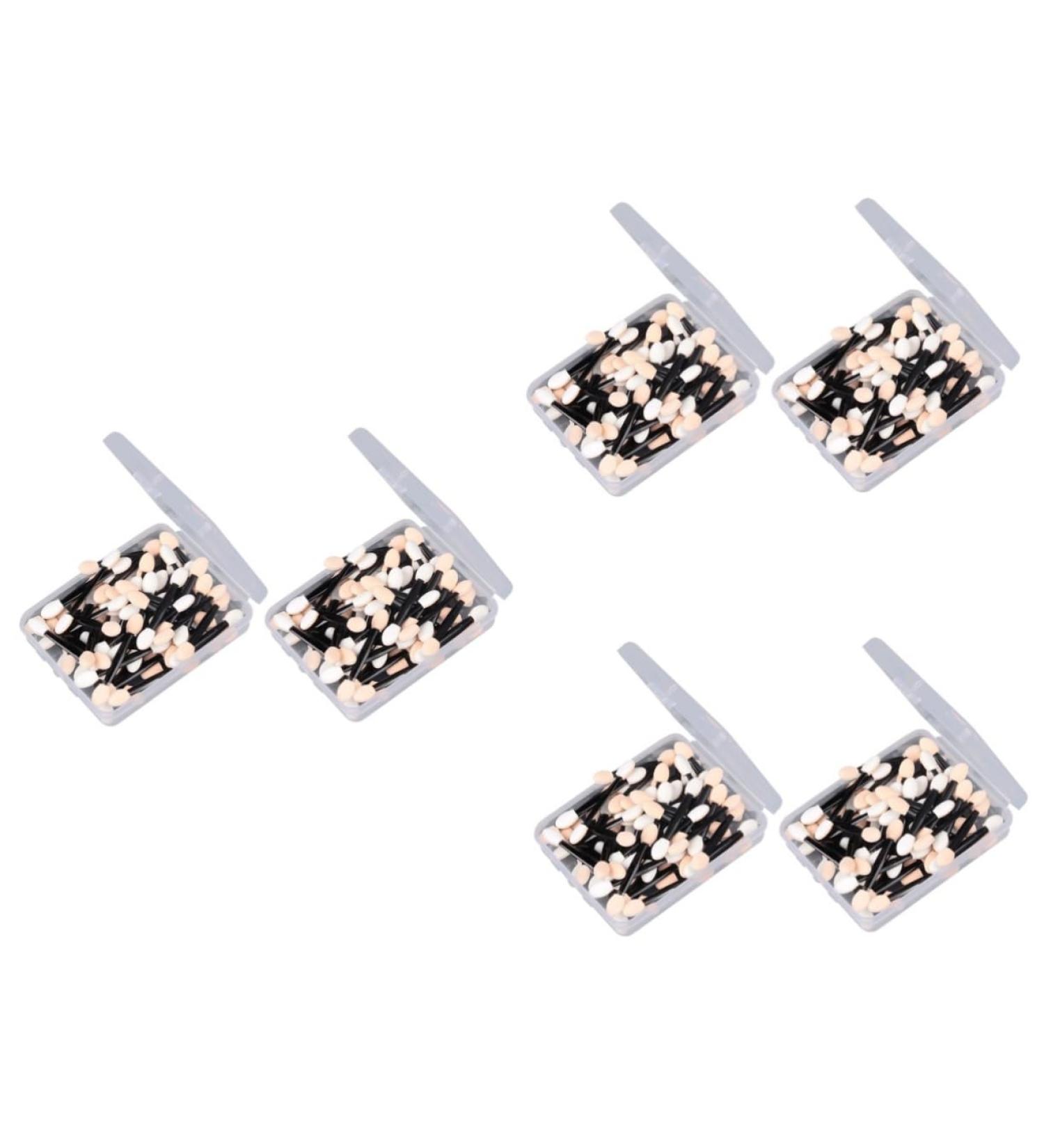 Ipetboom 300 Pcs Eye Shadow Disposable Eyeshadow Brushes Makeup Eye Makeup Tools Applicator Oval Sponge Brush - Buy Online on GoSupps.com