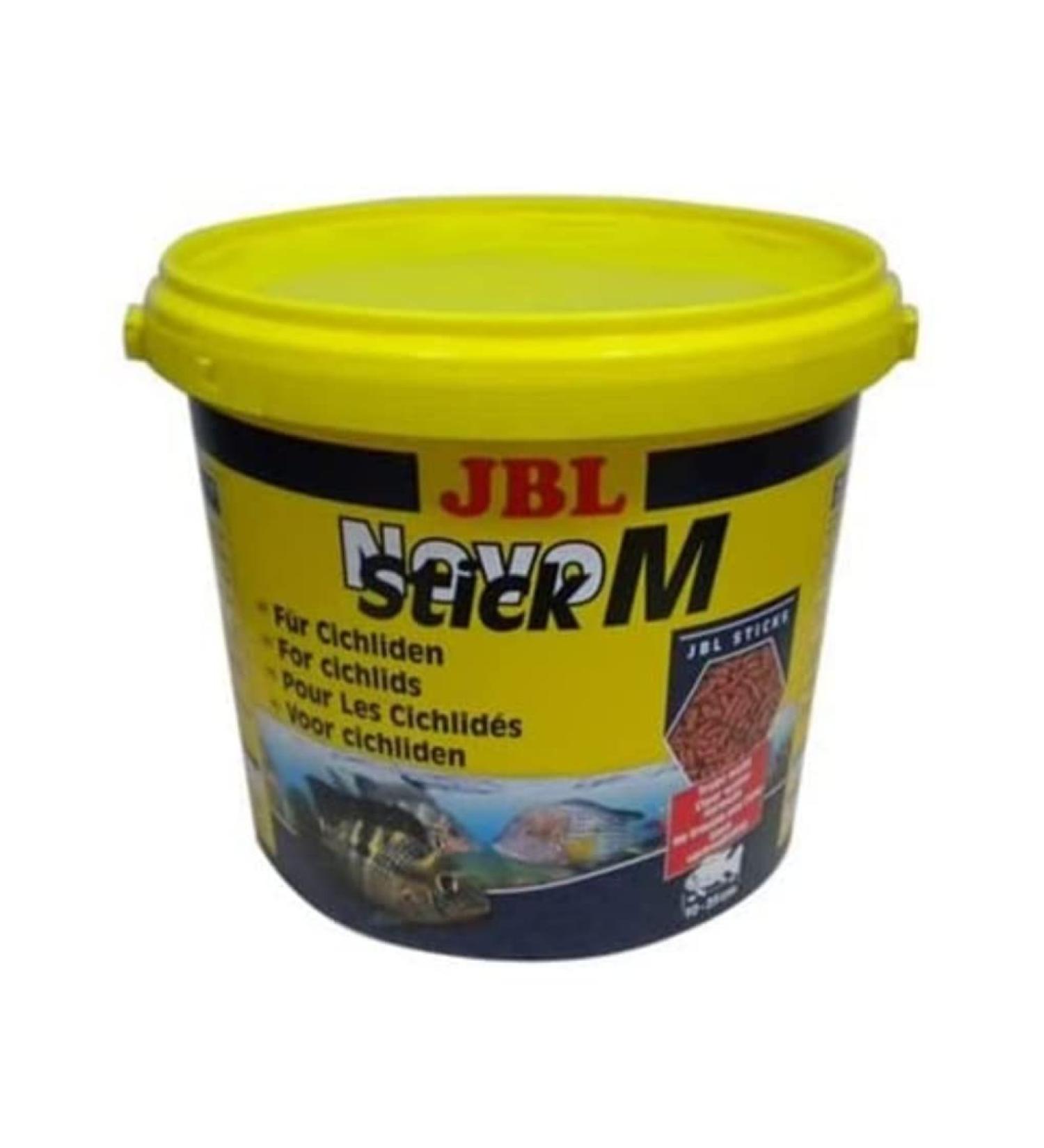 JBL NovoStick M 30291 - Complete Food for Carnivorous Cichlids (5.5L) - International Shipping Available - Buy Online on GoSupps.com