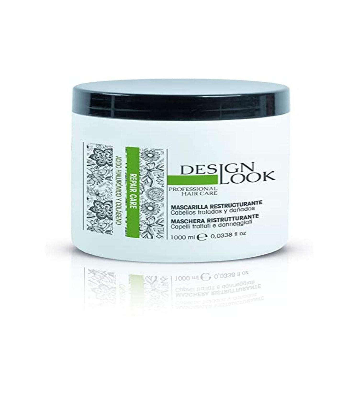 Design Look Repair Care Restructuring Mask Hyaluronic Acid and Collagen 1000 ml