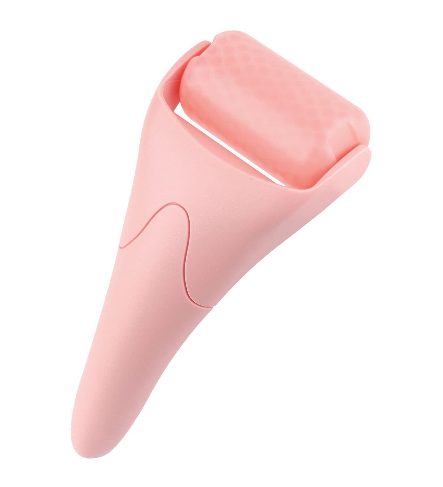 Fronnor Ice Roller for Face & Eyes - Gift Idea for Mother's Day, Reduces Wrinkles & Puffiness, Therapeutic Cooling Massager (Pink) - Buy Online on GoSupps.com