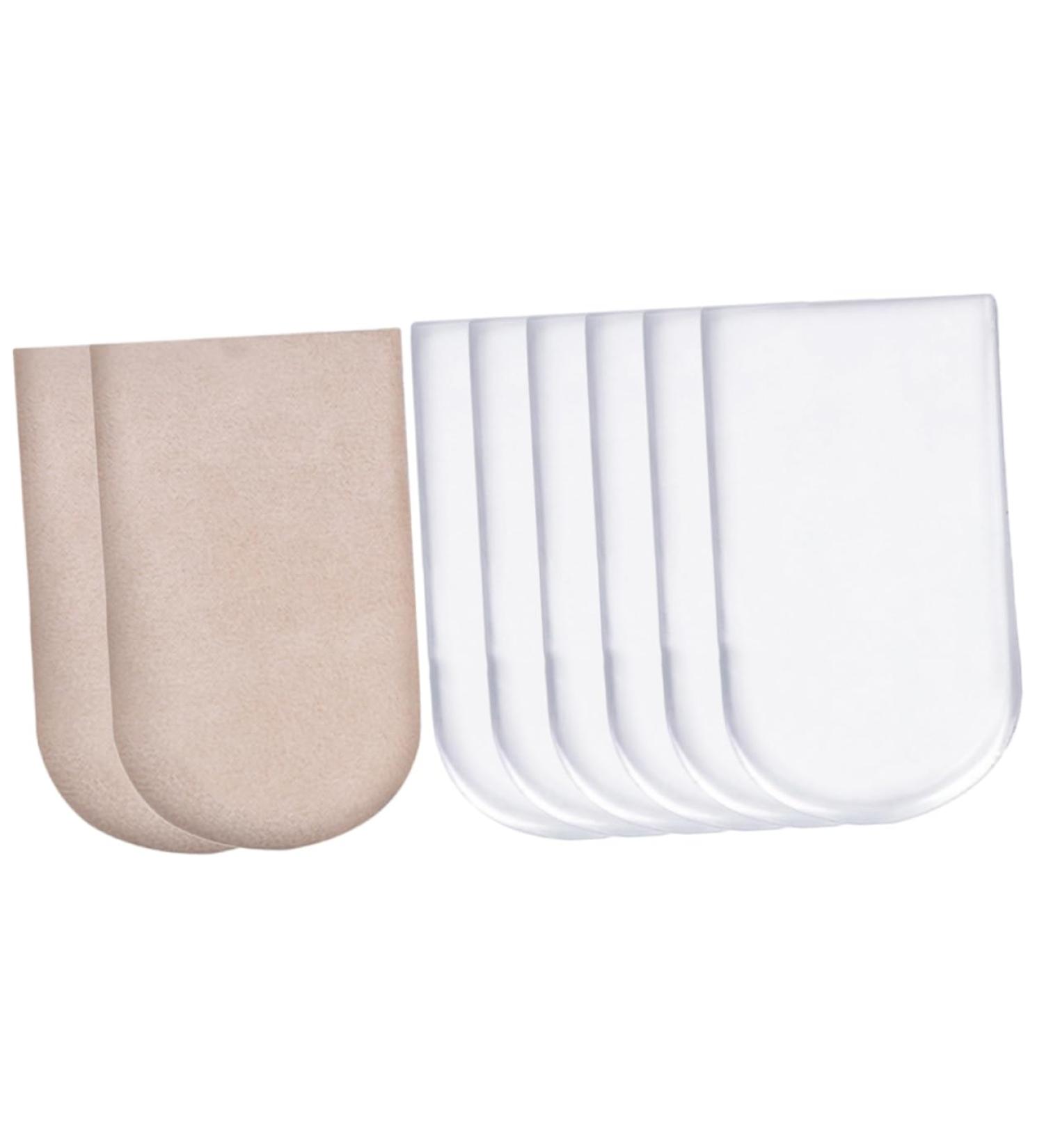 FRCOLOR 1 Set Half Size Heel Pad Sports Heel Pads Creative Heel Pads Shoes Height Increase Pads Invisible Height Pads Comfortable Heel Pads Inner Heightened Sock Pad Sports Heel Insoles - Buy Online on GoSupps.com