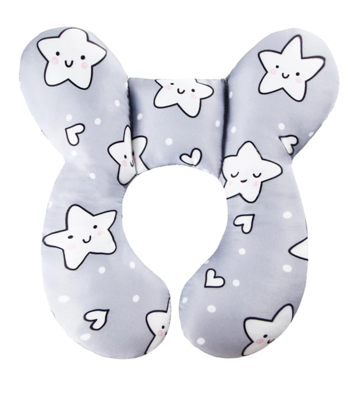KAKIBLIN Baby Travel Pillow - Neck and Head Support for Car Seat and Pushchair (Pentagram Star) - Buy Online on GoSupps.com