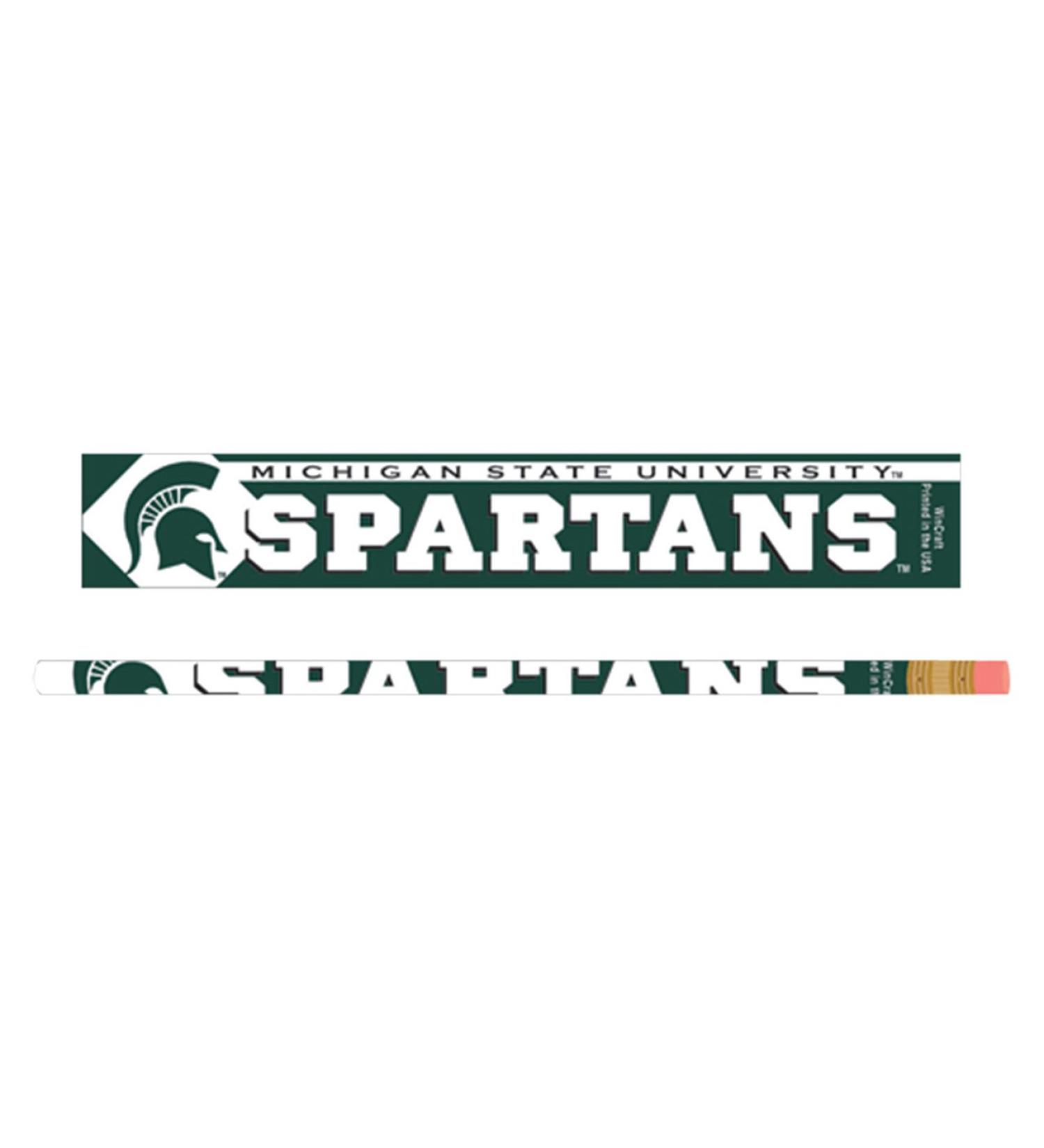 WinCraft NCAA Pencil (6 Pack) Michigan State Spartans