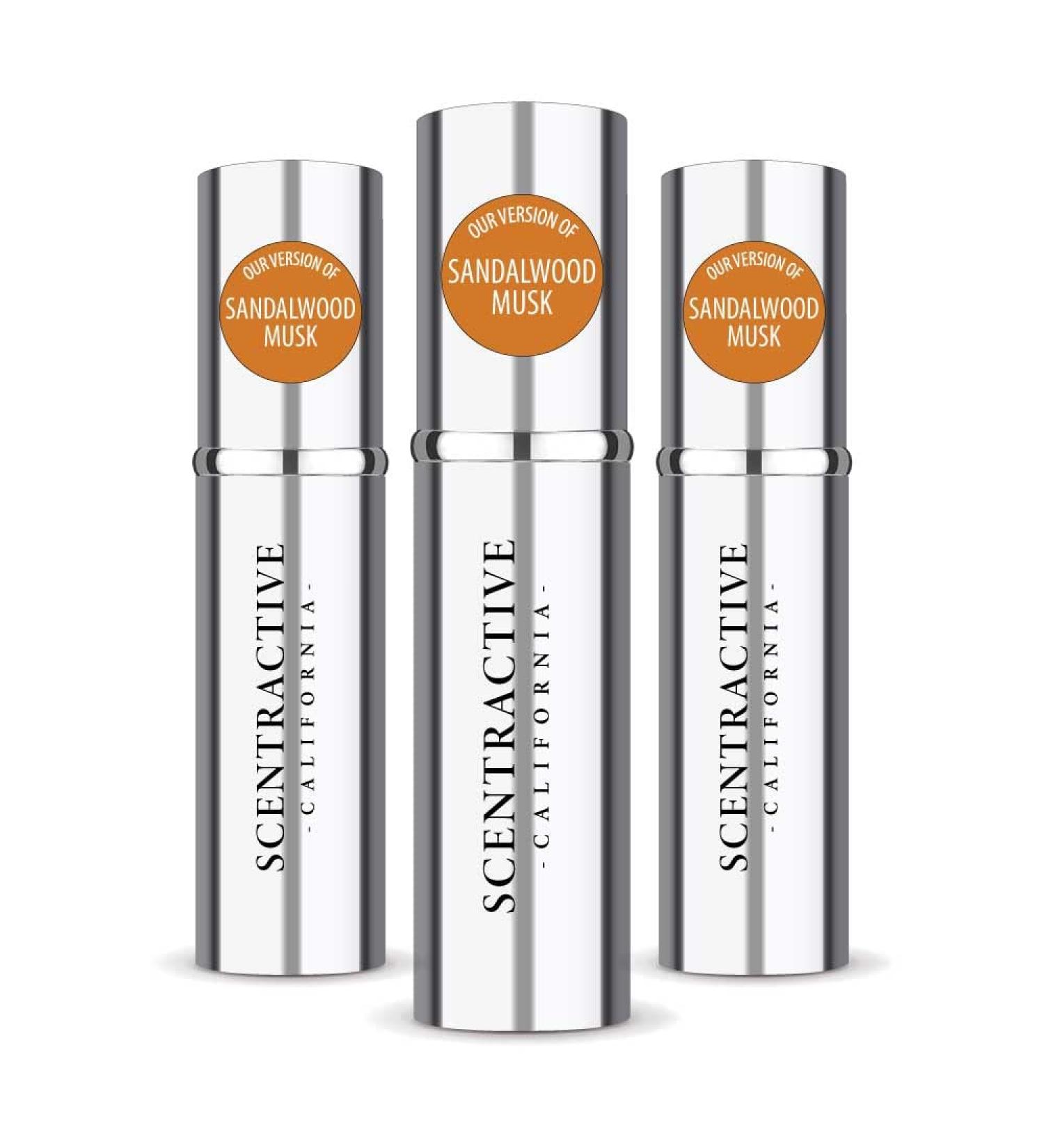 CA Perfume Impression of Emra Sandalwood Musk For Women & Men Fragrance Concentrated Long Lasting Eau de Parfum Spray Refillable Glass Atomizer Bottle 0.17 Fl Oz/5ml-X3 EMRA SANDALWOOD MUSK 0.51 Fl Oz (Pack of 1) - Buy Online on GoSupps.com