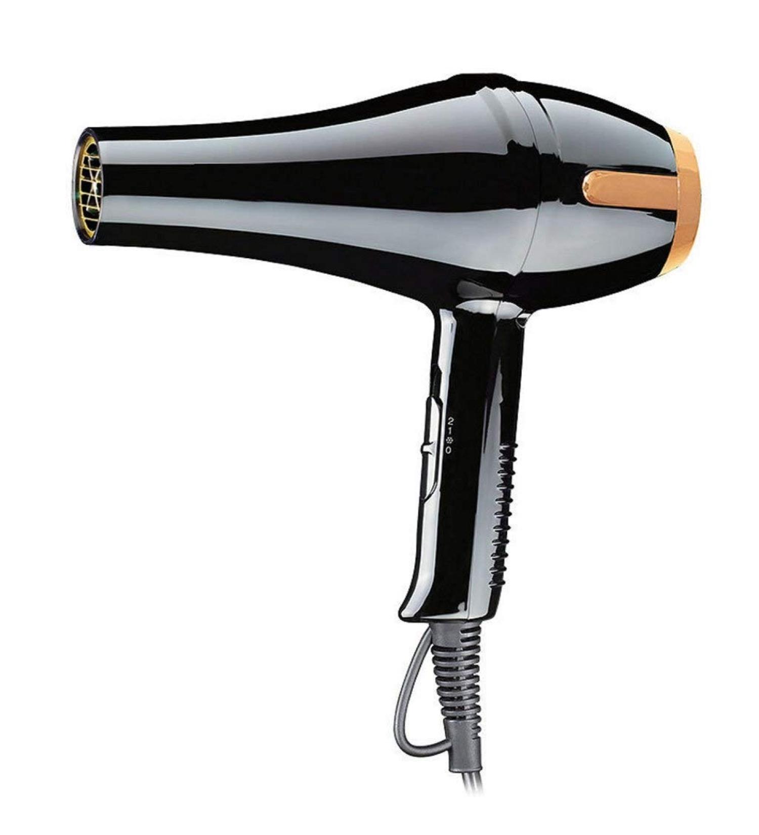 ADITAM Ultimate Frizz Control Hair Dryer with Ionic and Ceramic Technology Black & Gold Double The Comfort - Buy Online on GoSupps.com