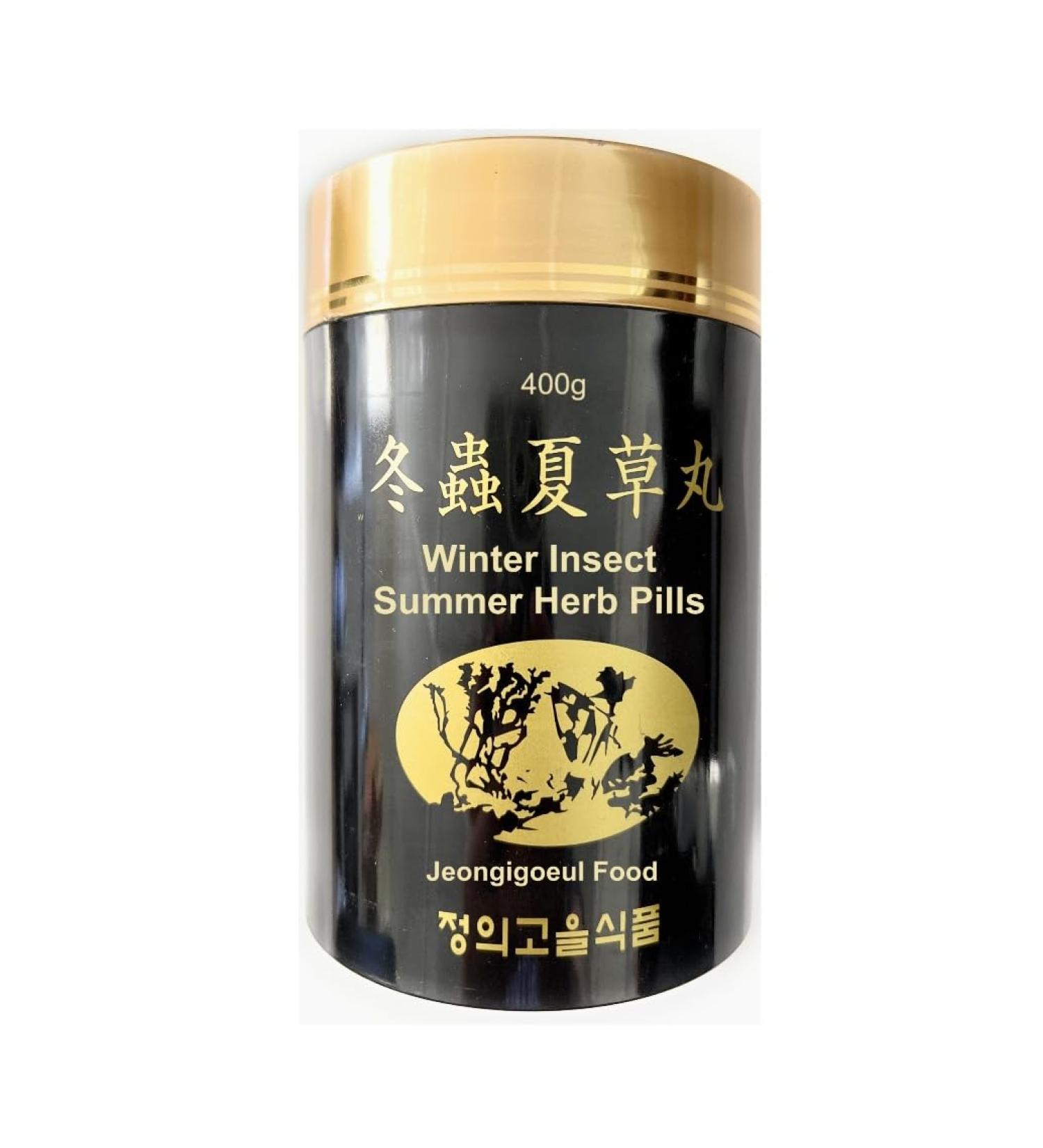 123 UBuy Shop_Korea Premium Cordyceps Militaris Extract 95% Authentic Cordyceps in Easy-to-Swallow Pills 400g - Buy Online on GoSupps.com