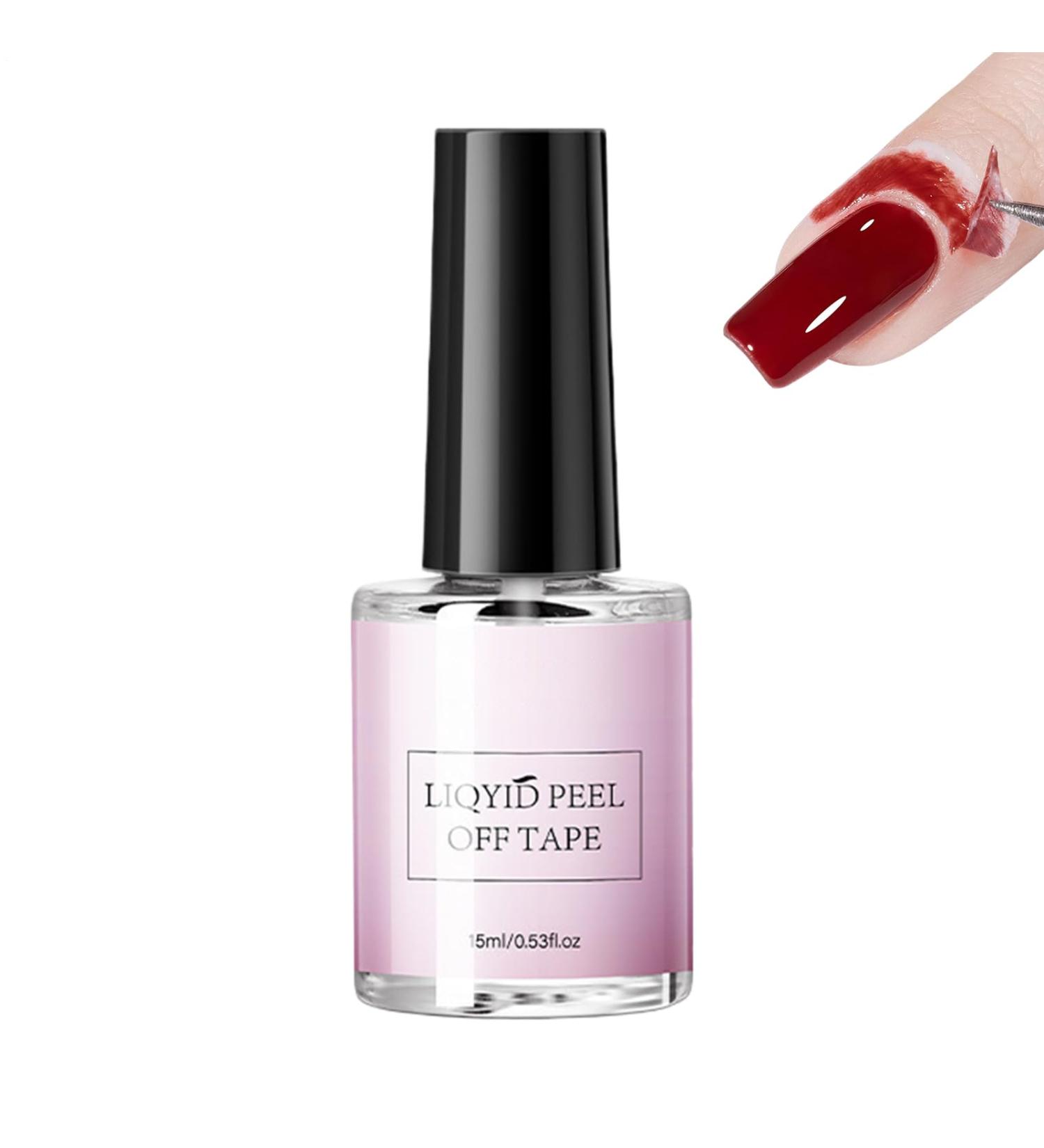 Peelable Base Coat | Peelable Gel Base Coat | Adhesive Manicure 15ml Quick Drying Home Daily Care - Buy Online on GoSupps.com