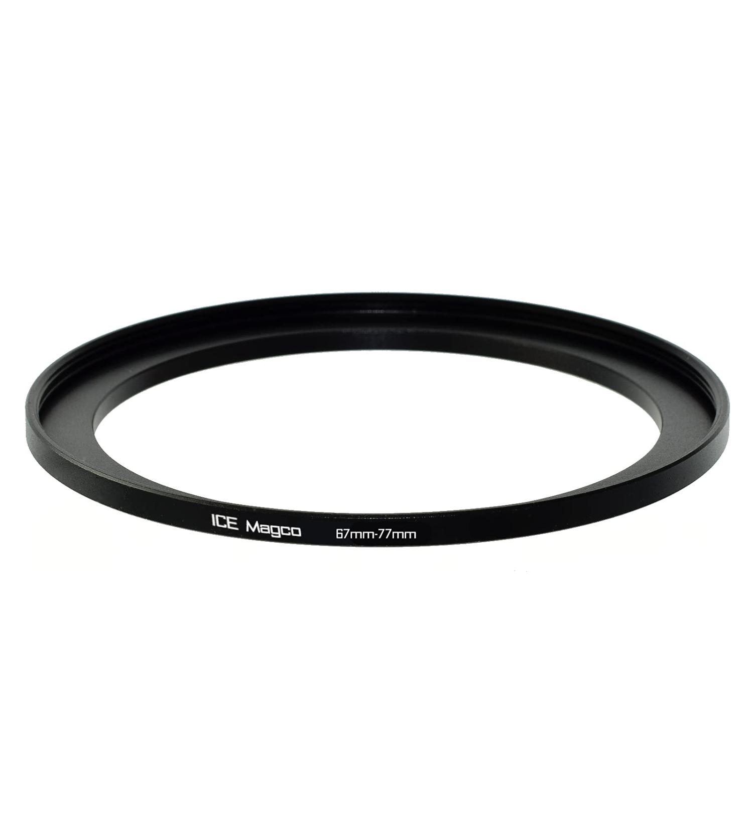 ICE Magco 67mm-77mm Magnetic Step Up Ring Filter Adapter 67 77