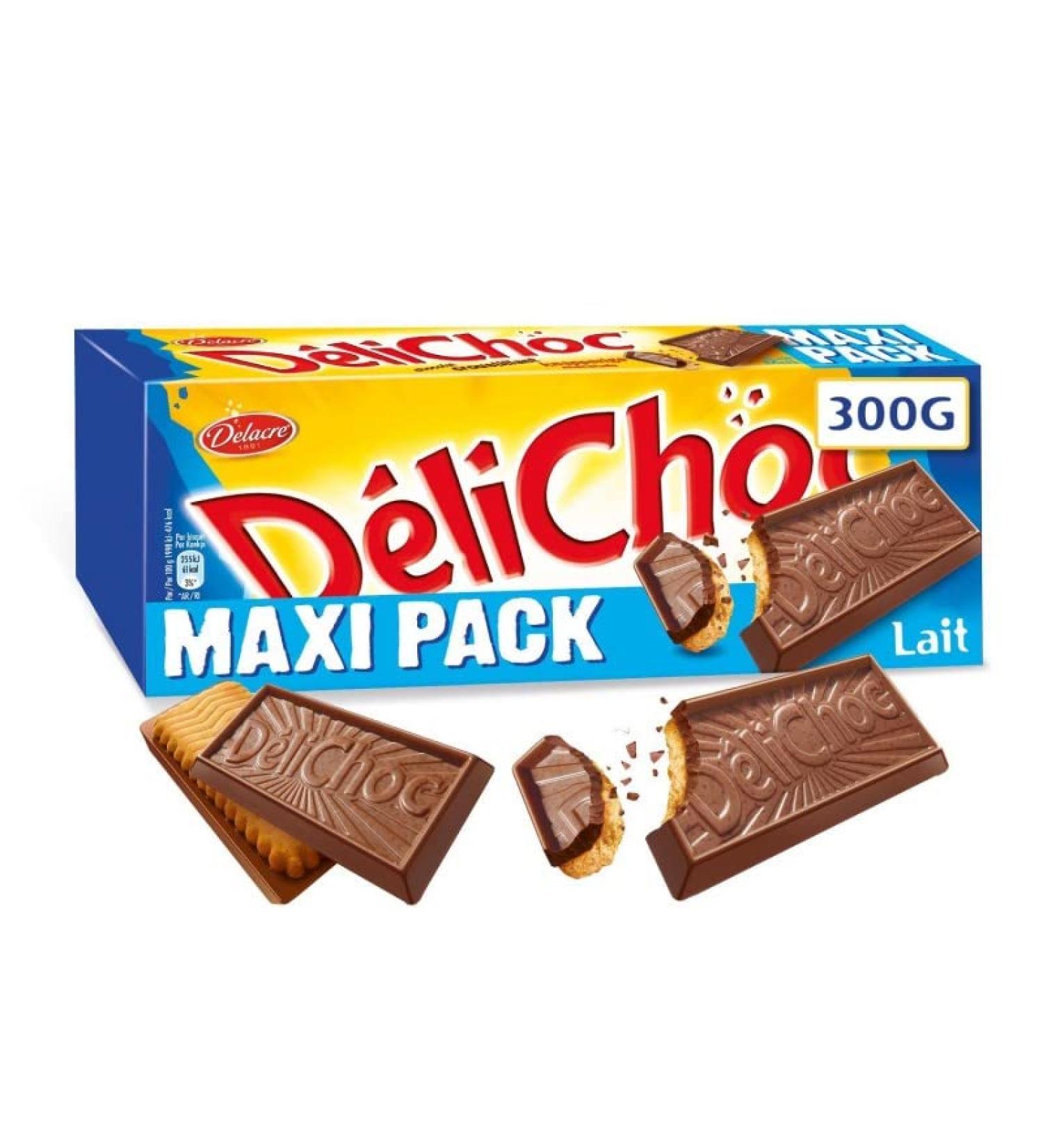  G n rique DELACRE - Delacre D lichoc Milk Maxi Pack 300G - Pack of 3 - Buy Online on GoSupps.com