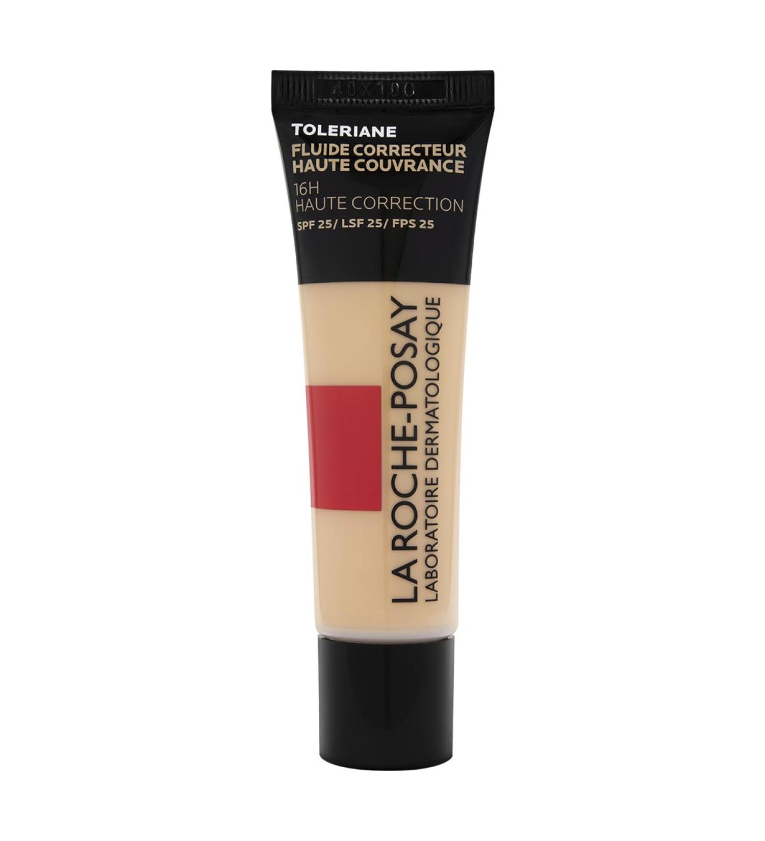 La Roche-Posay Toleriane Concealer Fluid 16H Long Lasting Foundation High Coverage Suitable for Acne-prone Sensitive Skin SPF 25 Shade 13 30 ml - Buy Online on GoSupps.com