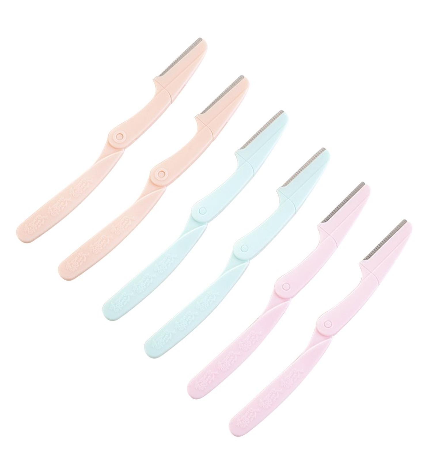 Frcolor Eyebrow Trimmer Shaper Set - 6pcs Eyebrow Grooming Kit for Women | Precision Hair Removal for Flawless Brows - Buy Online on GoSupps.com