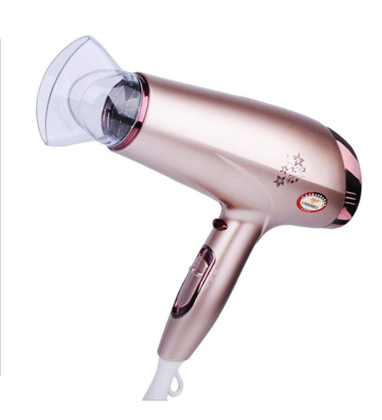 2200W Professional Hair Dryer with Diffuser Nozzles Ionic Salon Powerful Hairdryer AC Motor Fast Blow Dryer with 3 Heat Cool Shot 1.9m Long Cable Quiet Radiation Protection Small Gift - Buy Online on GoSupps.com