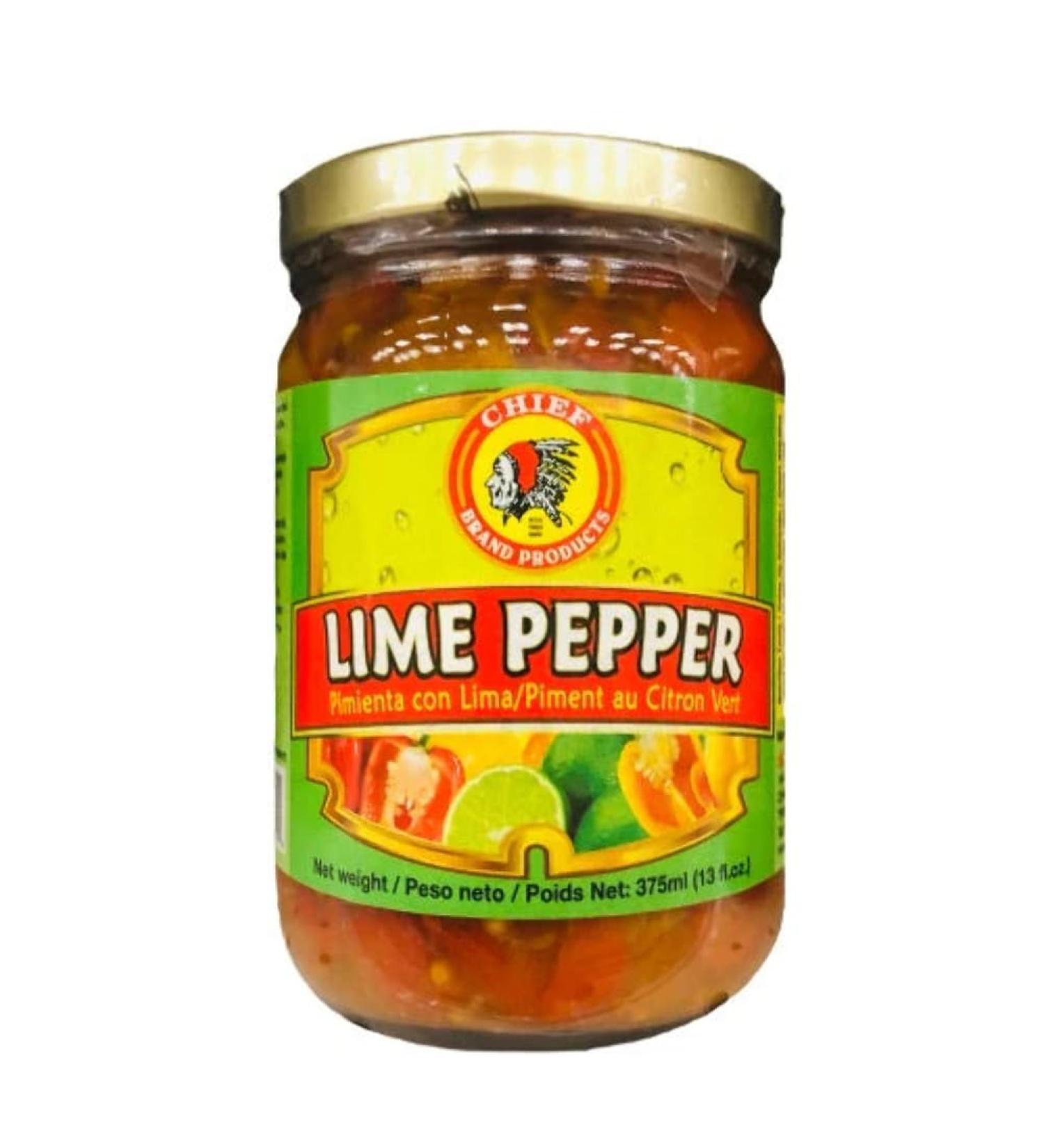 Chief Lime Pepper 375g-Fd