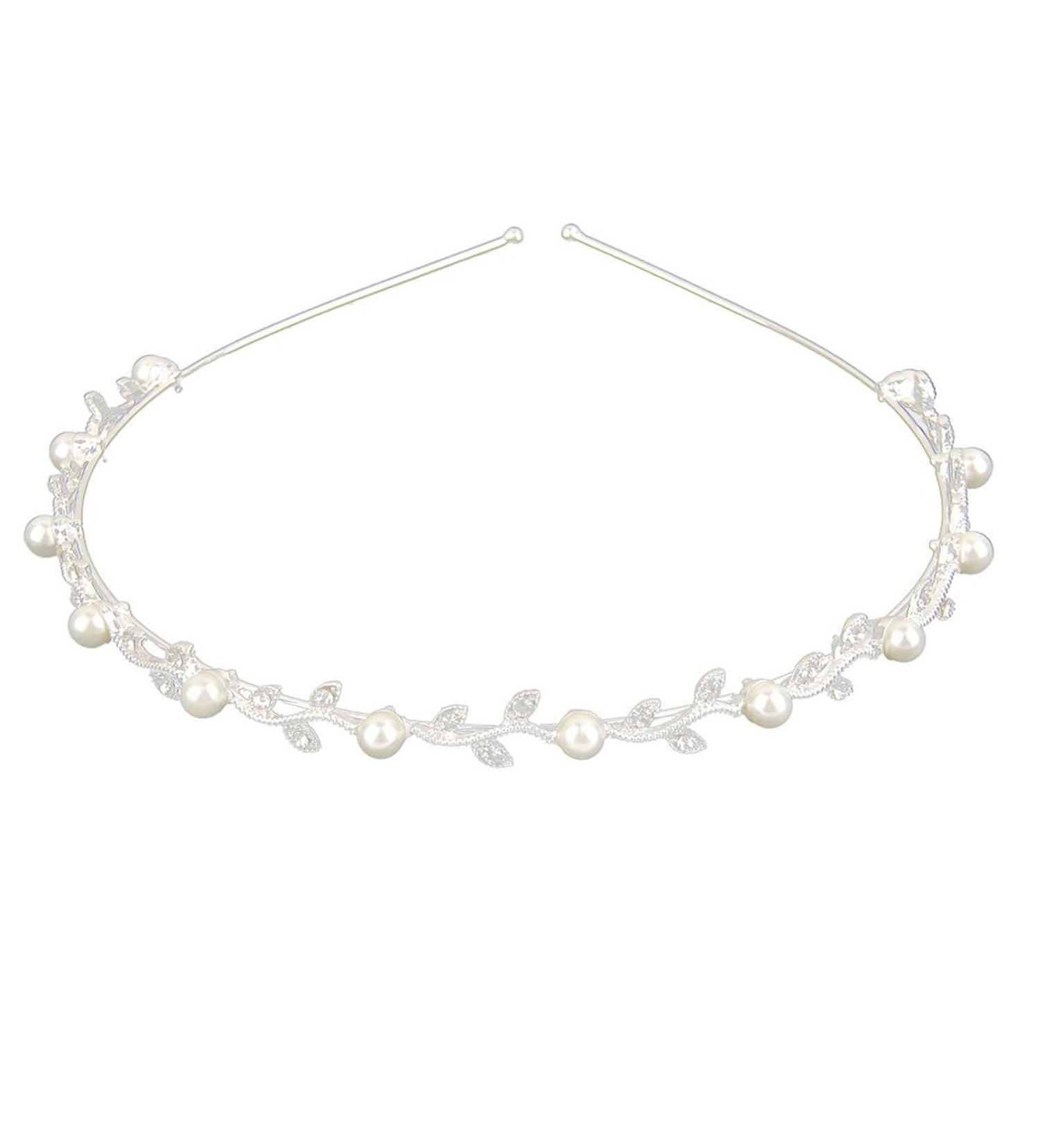 NUOLUX Bridal Wedding Headband Tiara for Girls - Elegant Crowns for Weddings & Special Occasions | International Shipping - Buy Online on GoSupps.com