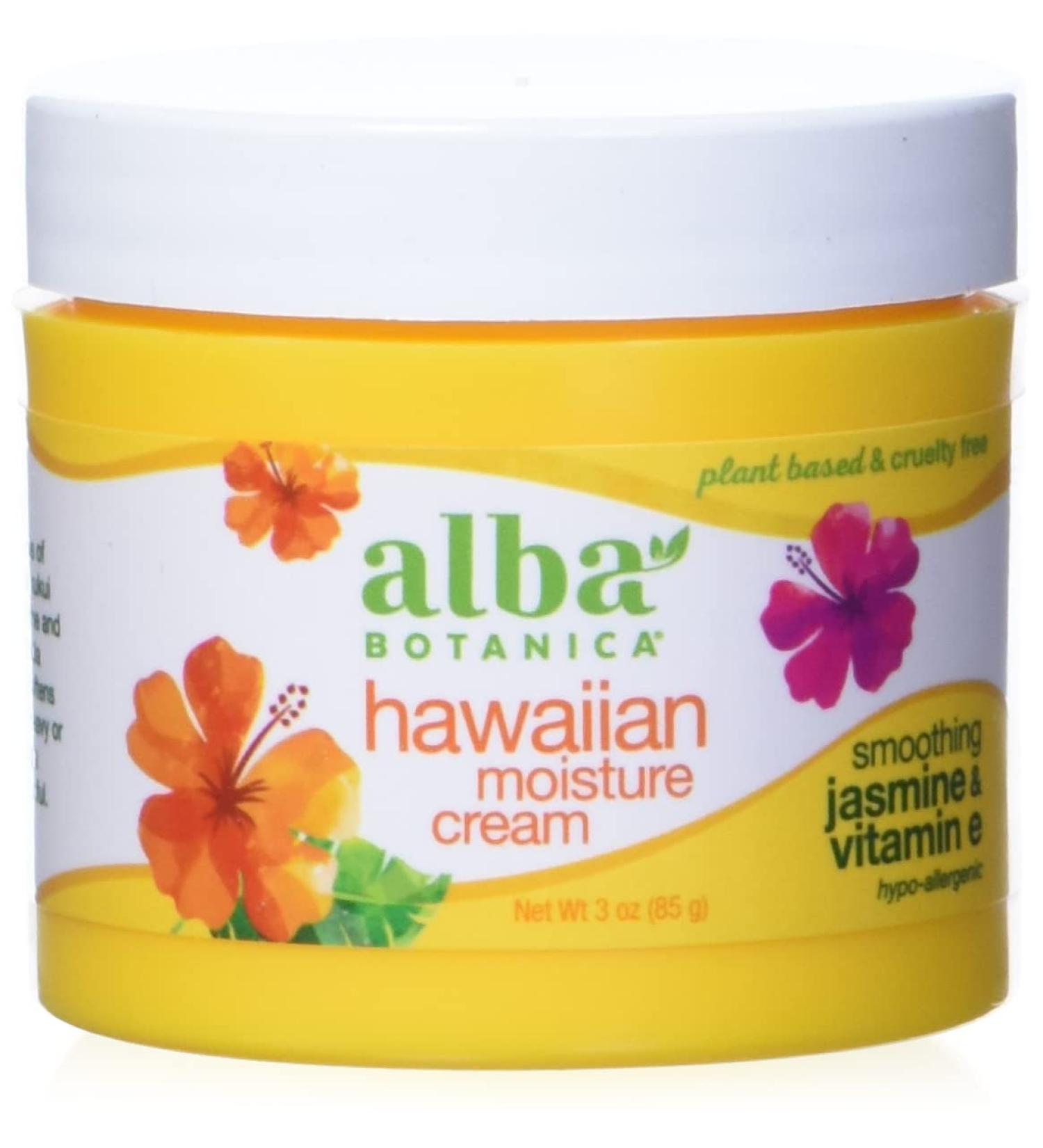 Buy Alba Botanica Cream Moisture Jasmine with Vitamin E - 3oz | Nourishing Skincare for All Skin Types | International Shipping Available - Buy Online on GoSupps.com