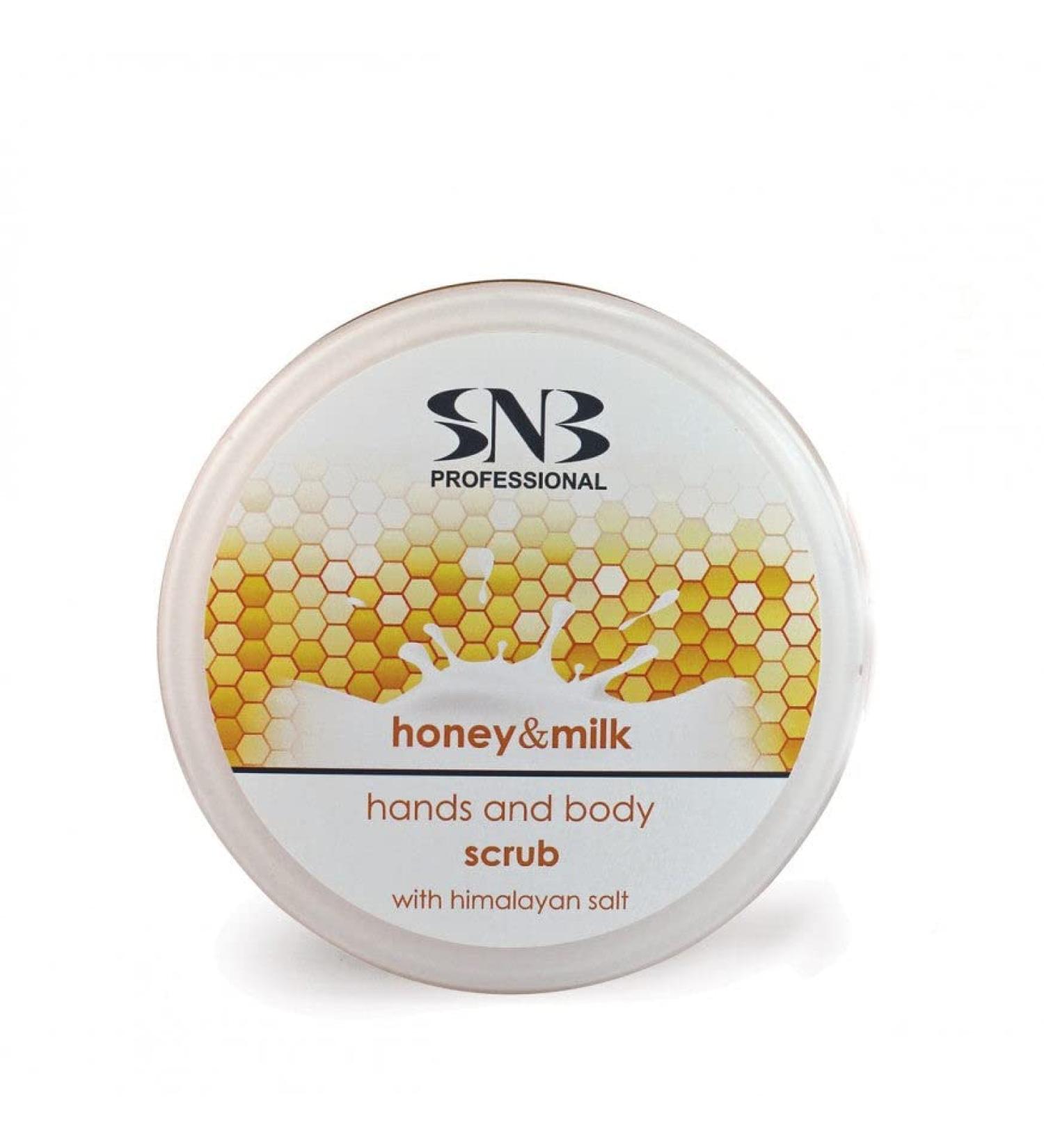 HONEY&MILK Hands and Body Scrub With Himalayan Salt 300ml