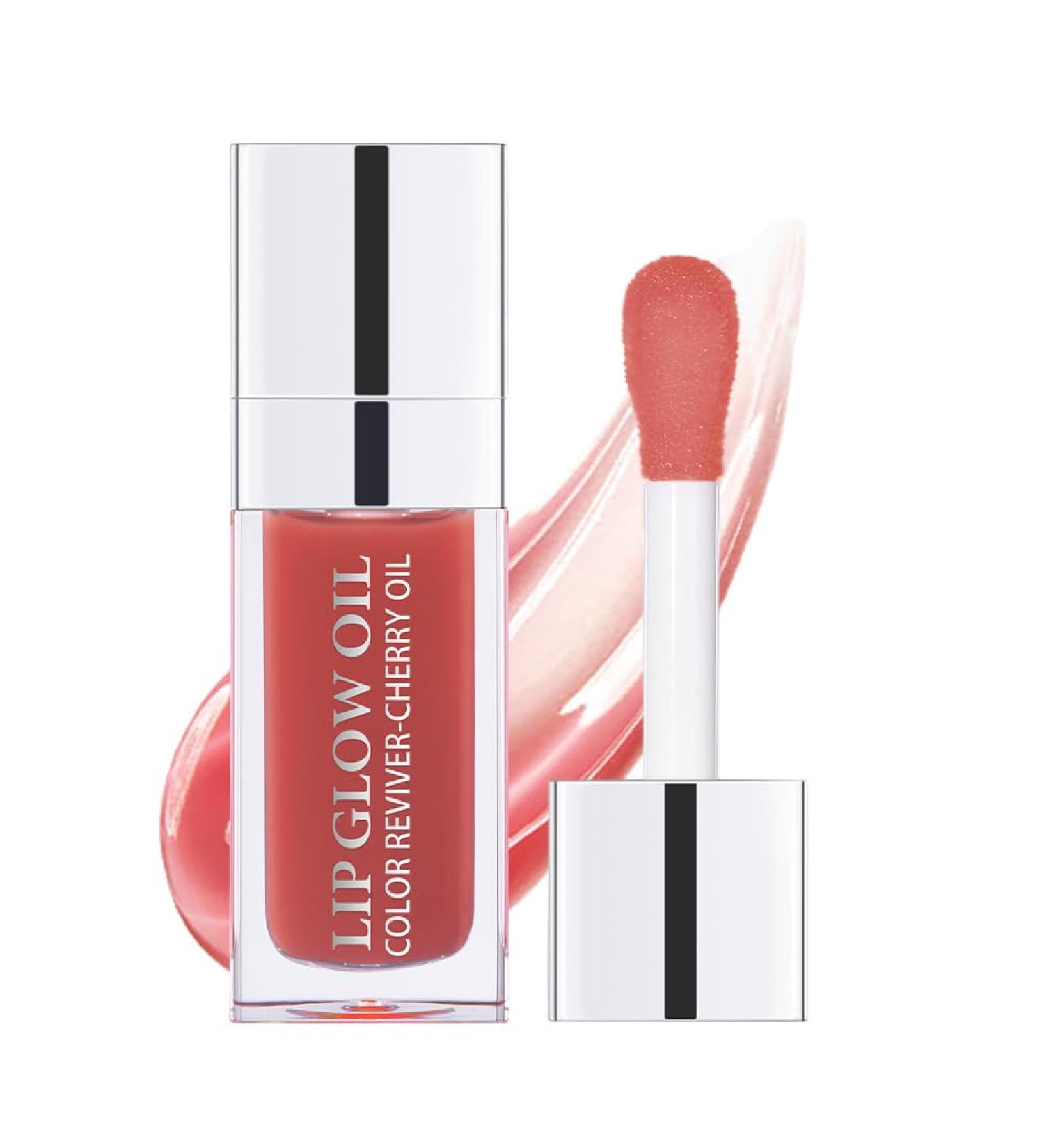 Hydrating Lip Oil Moisturizing Lip Glow Oil Plumping Lip Gloss Balm Transparent Lip Gloss Tinted Lip Balm Lip Care Long Lasting Nourishing Repairing Lightening Lip Lines (012#ROSEWOOD) - Buy Online on GoSupps.com