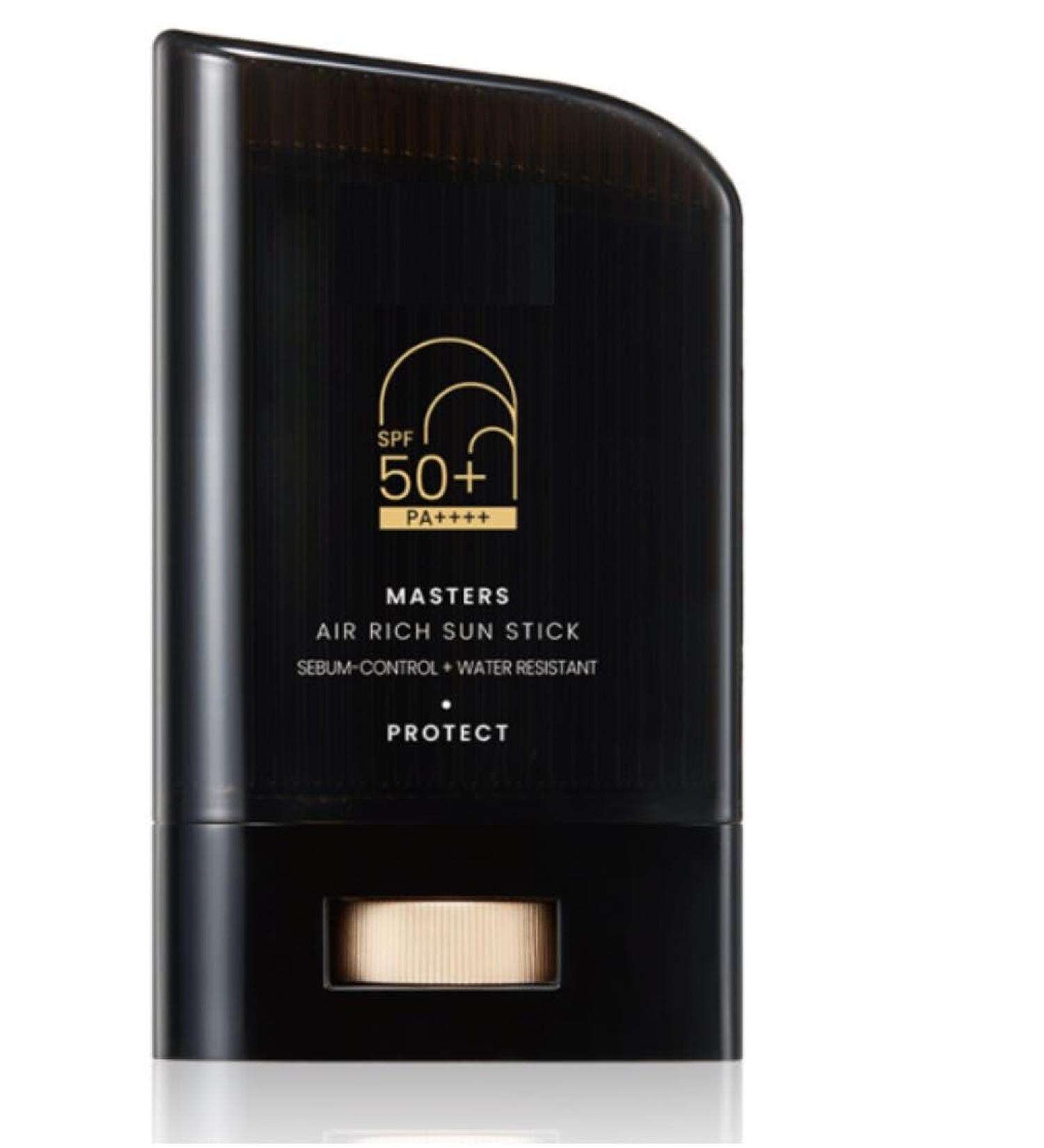 Masters Air Rich Sun Stick SPF50+ PA++++ 22g Lightweight Non-Greasy Sun Stick for Face Water-Resistant Pack of 1