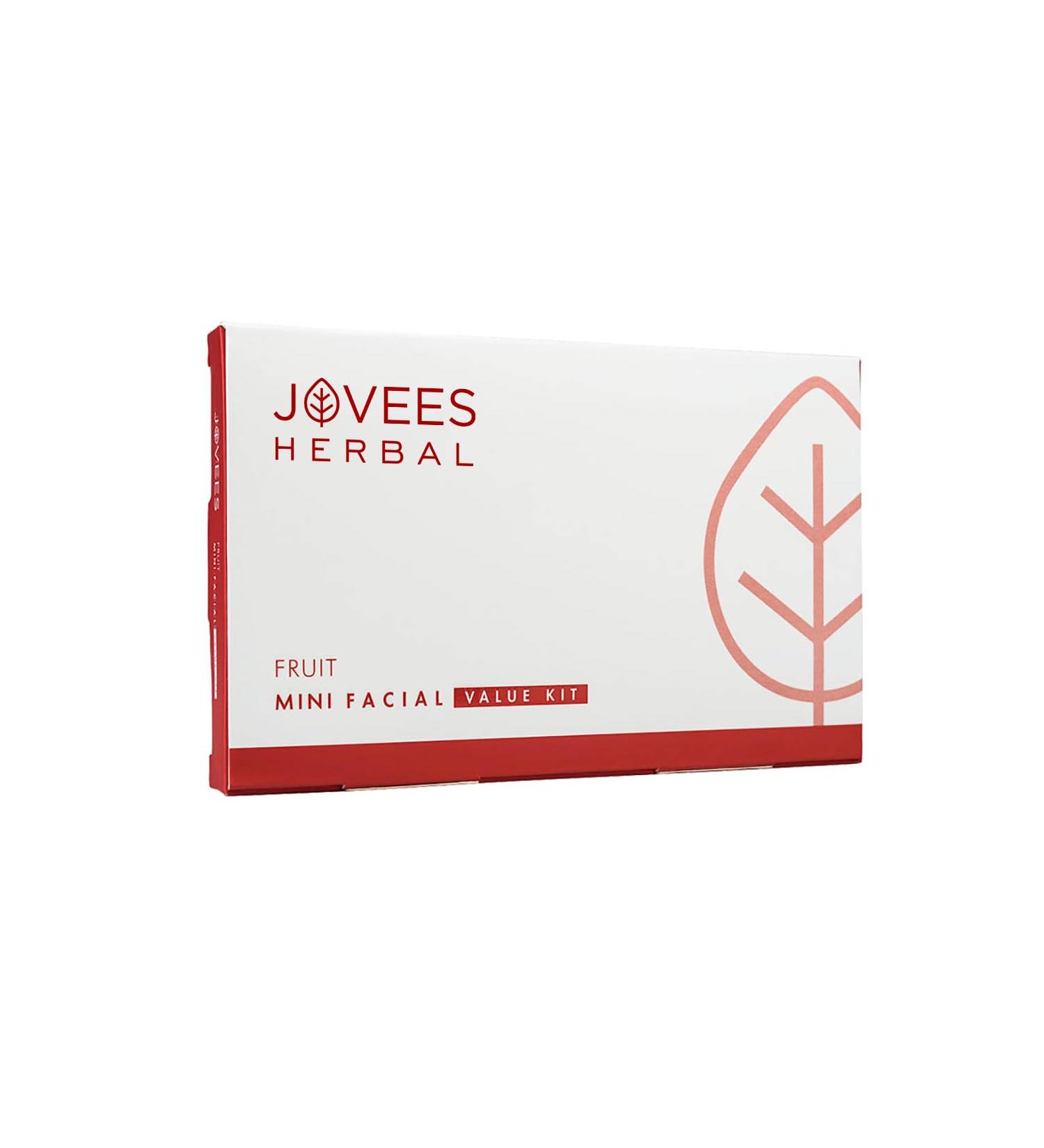 Jovees Skin Rejuvenation Mini Fruit Facial Kit - Anti-Aging & Hydrating Facial Care for All Skin Types | Shop Now with International Shipping - Buy Online on GoSupps.com