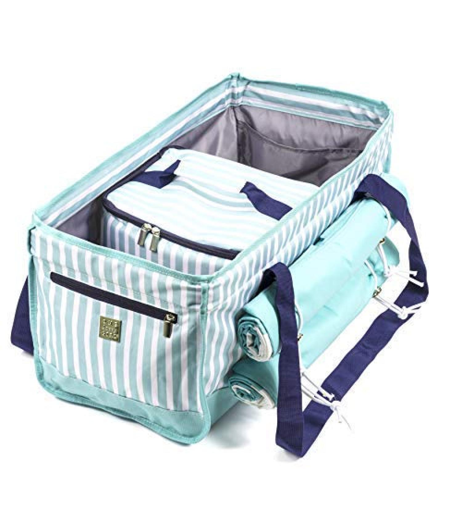 Savvy Outdoors Beach Tote Bag Set with Towel & Cooler - Large Waterproof Utility Bag for Women - Ideal Summer Gift for Beach Lovers - Buy Online on GoSupps.com