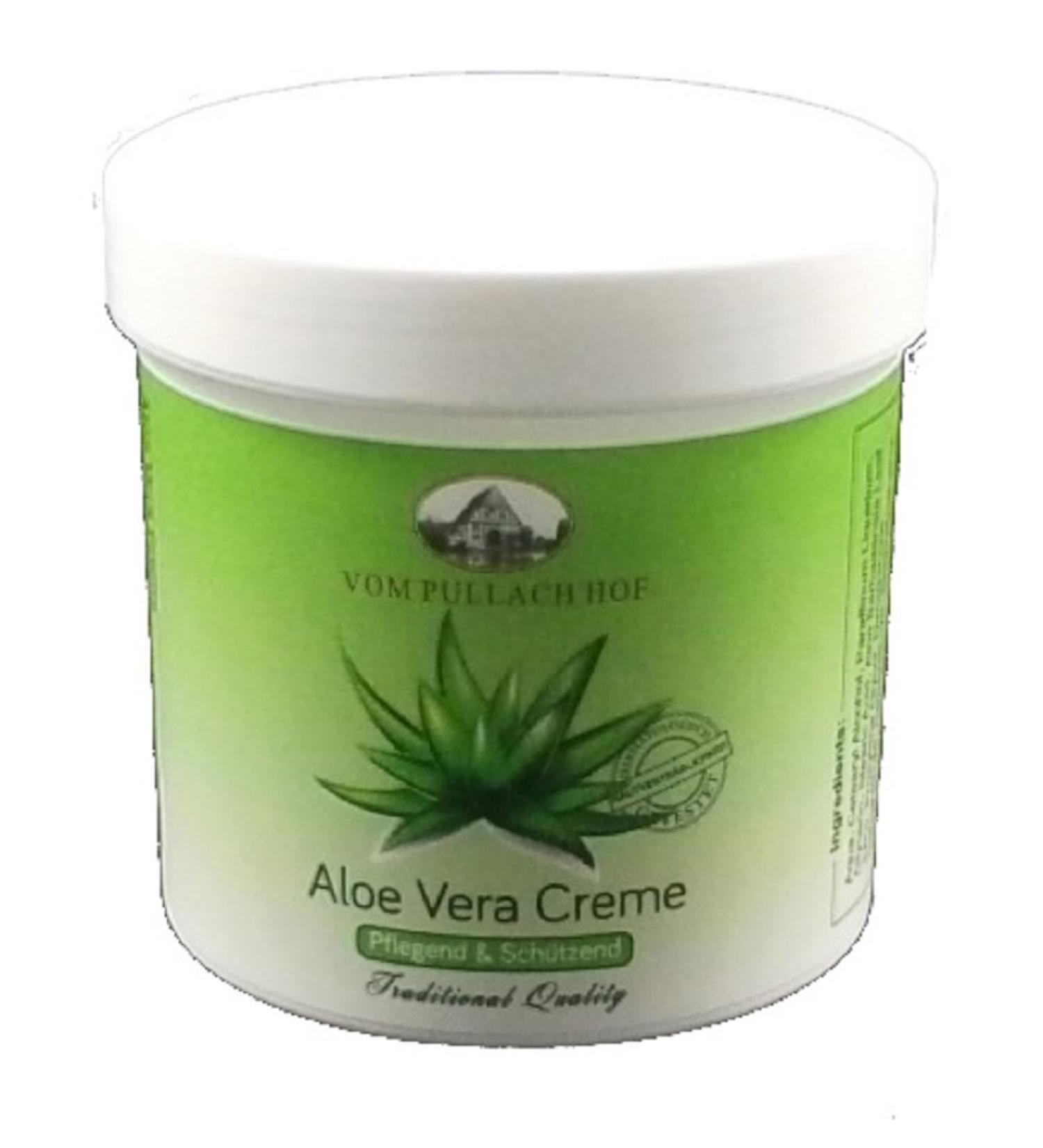 Aloe Vera Cream 250ml - PH Traditional Quality Skin Care from Pullach Hof | International Shipping Available - Buy Online on GoSupps.com