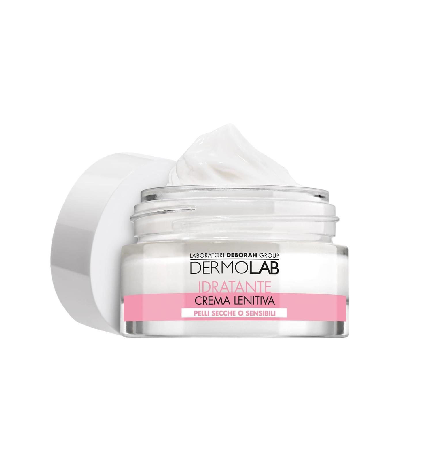Soothing Moisturizing Cream for Dry/Sensitive Skin | Hyaluronic Acid 50ml - Made in Italy | International Shipping - Buy Online on GoSupps.com